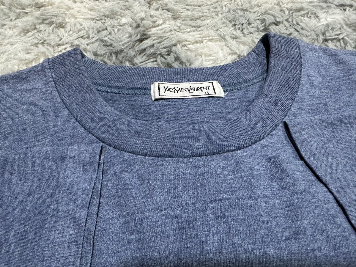 Yves Saint Laurent 🔥80s Vintage Yves Saint Laurent Shirt Ysl Embroidered Logo Size US S / EU 44-46 / 1 - 4 Thumbnail