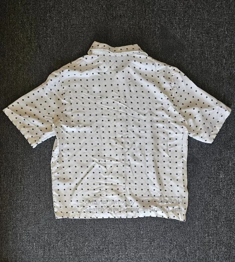 Amiri Amiri Men's Silk Short Sleeve Logo Shirt. Size US M / EU 48-50 / 2 - 4 Thumbnail