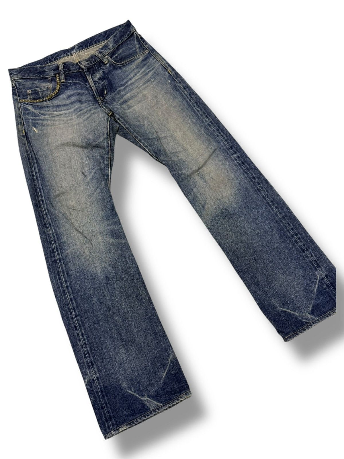 Hysteric Glamour HYSTERIC GLAMOUR SELVEDGE JAPANESE BRAND DENIM Size US 32 / EU 48 - 4 Thumbnail