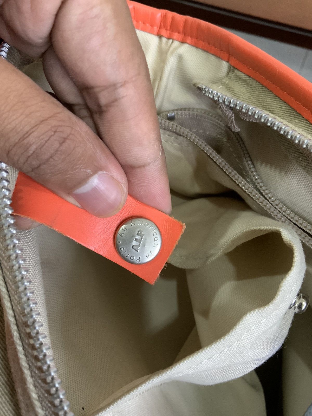 If Six Was Nine American in Paris AIP Orange Handle Bag Size ONE SIZE - 15 Thumbnail