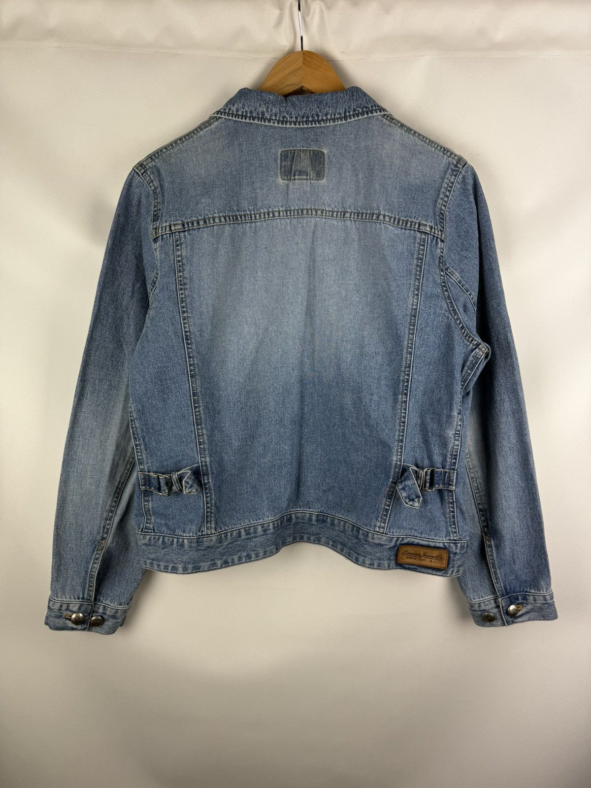 Ralph Lauren Ralph Lauren Jeans Co Vintage Denim Full Zip Western Jacket Size L / US 10 / IT 46 - 16 Thumbnail