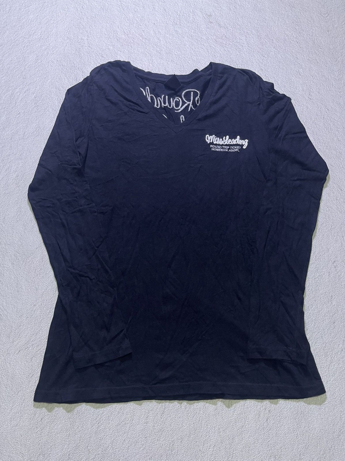 Japanese Brand Y2K MOUSSY long sleeve tshirt Size US M / EU 48-50 / 2 - 4 Thumbnail