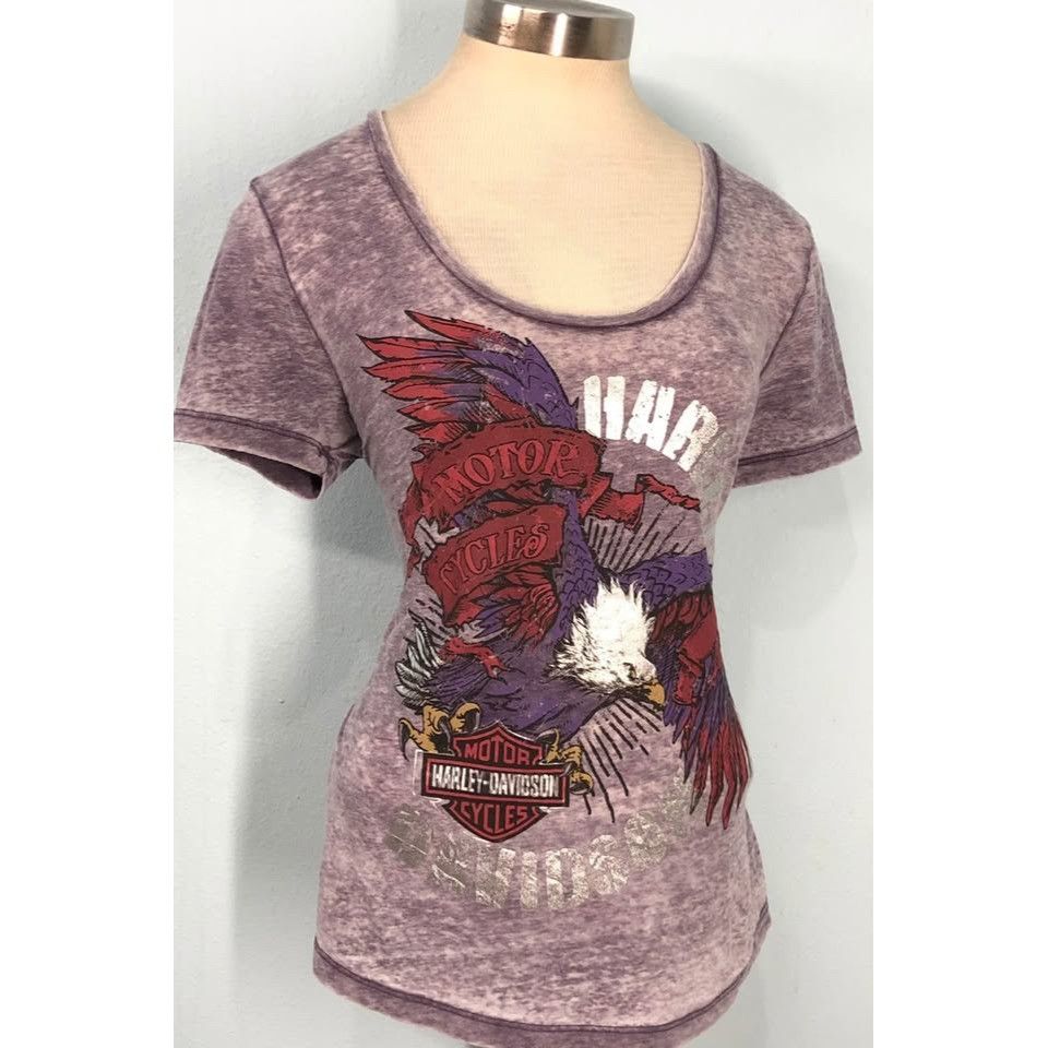 Harley Davidson Harley Davidson Shirt Medium Women, Metallic Finish Size M / US 6-8 / IT 42-44 - 1 Thumbnail