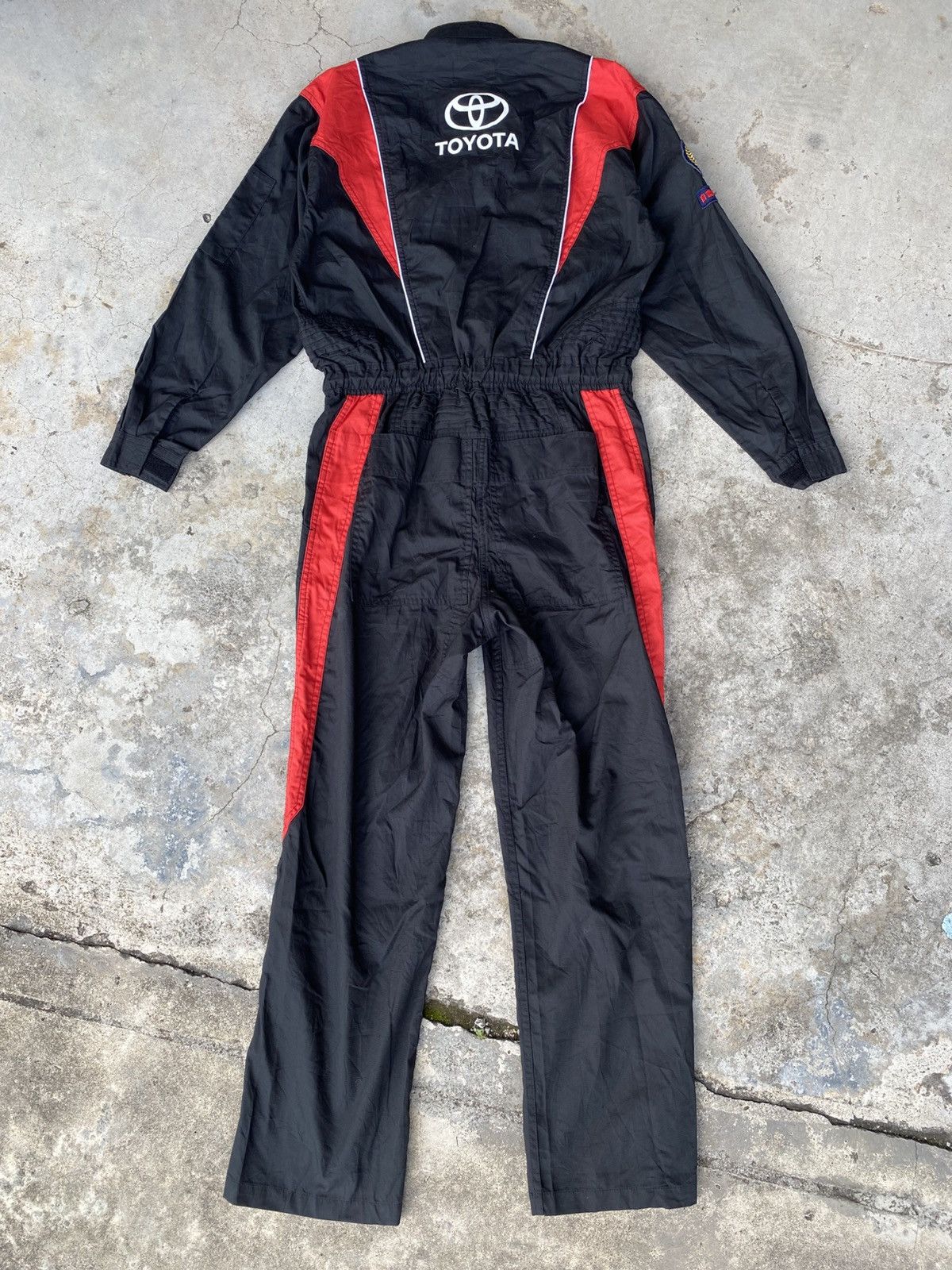 Other Vintage Toyota Racing Suit – Black & Red Jumpsuit Size US 31 - 8 Thumbnail