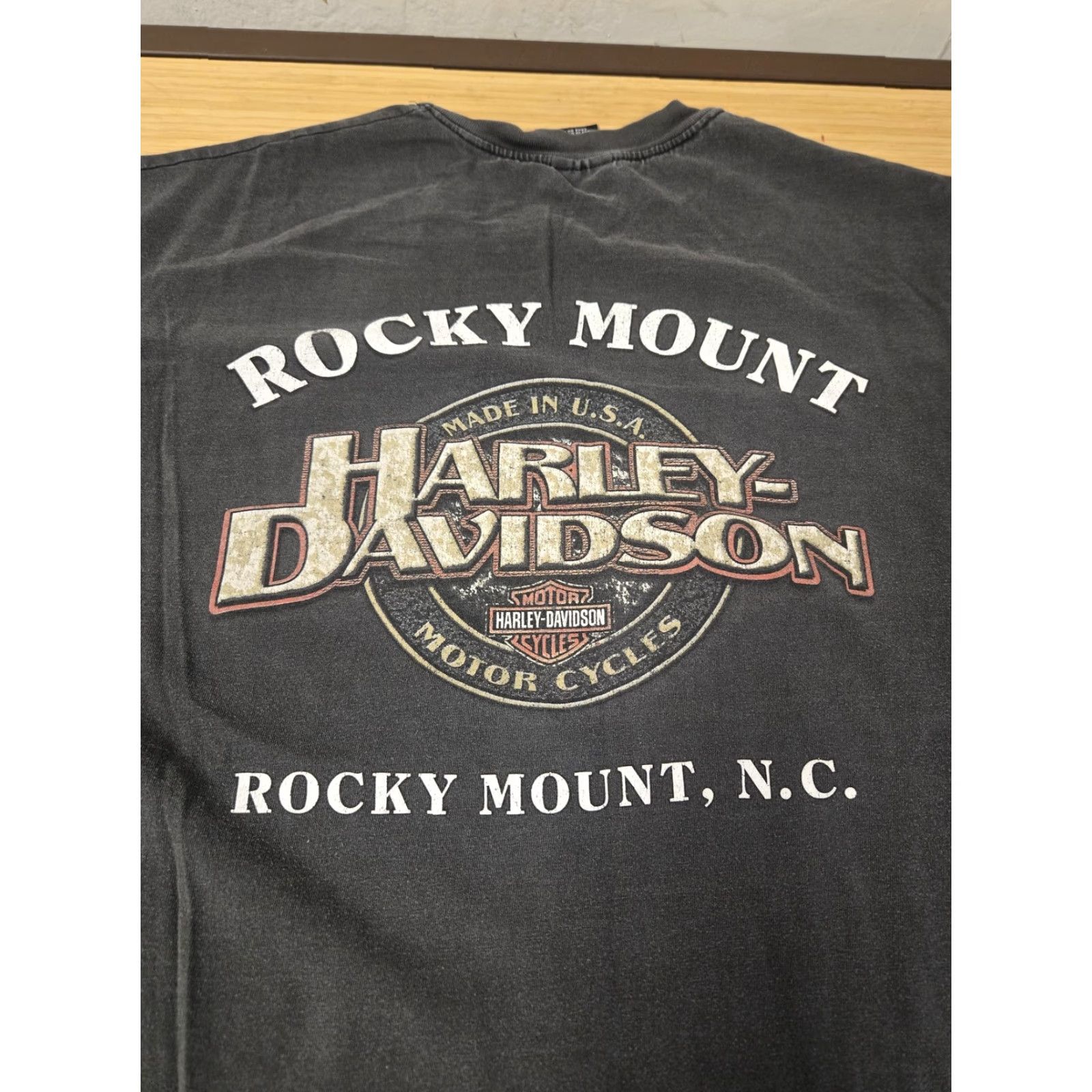Harley Davidson VINTAGE Harley-Davidson Shirt Mens XL Rock Mount 90s Graphic Print Crew Neck Short Sleeve USA Biker Motocycle Size US XL / EU 56 / 4 - 5 Thumbnail