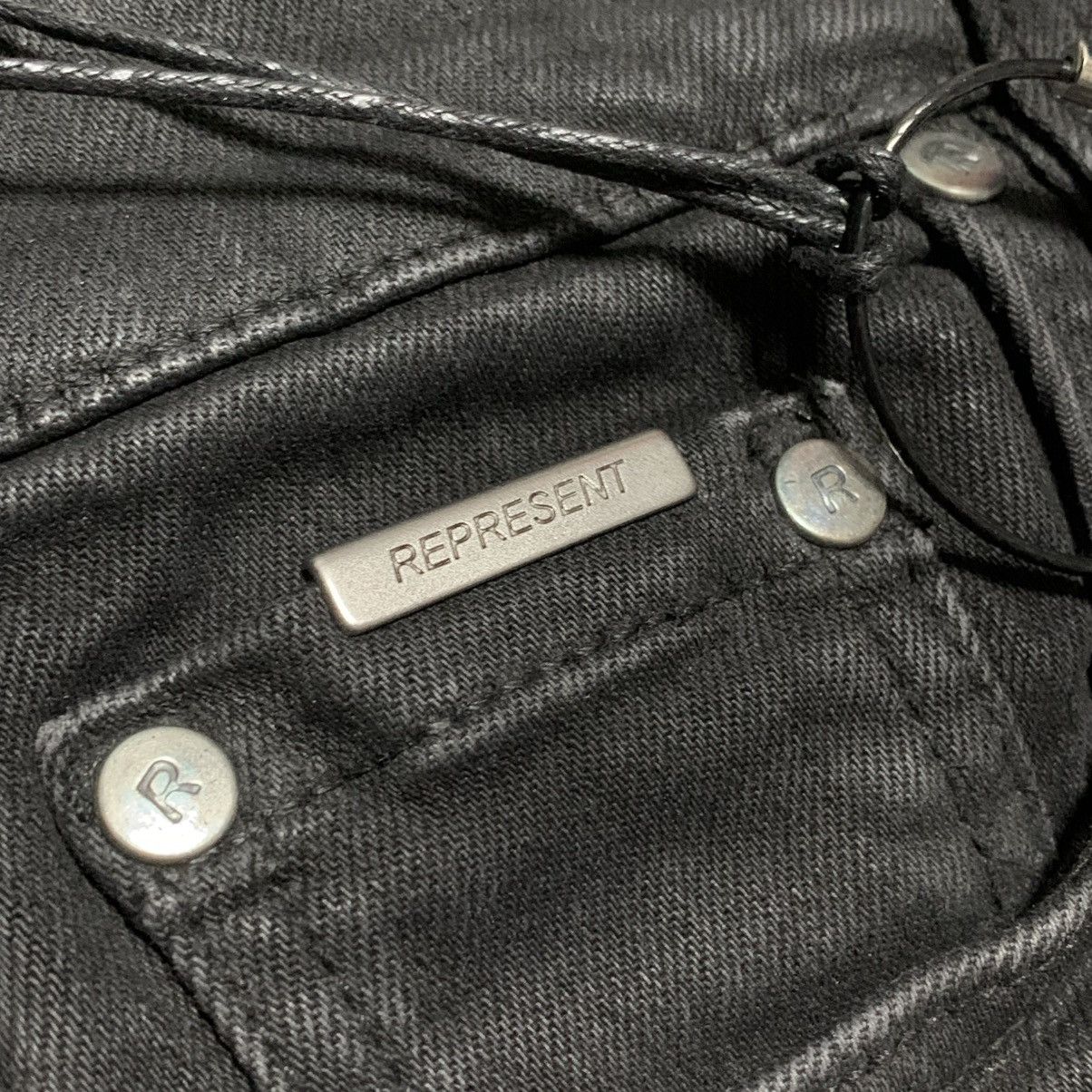 Represent Clo. Represent Jeans Black Flared Denim Small 28 Size US 28 / EU 44 - 5 Thumbnail