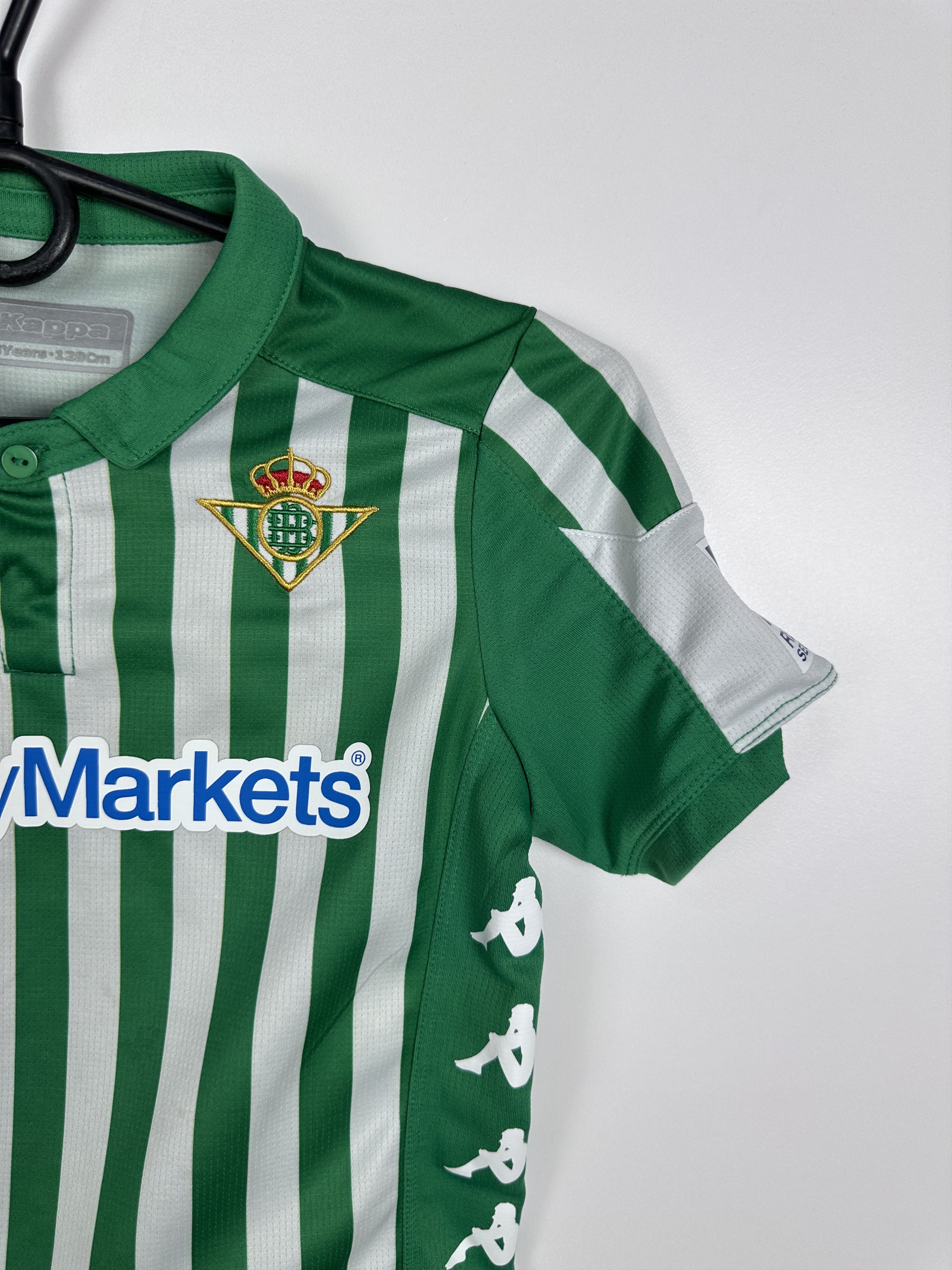 Kappa REAL BETIS 2019 FOOTBALL SHIRT JERSEY KAPPA Youth 128 cm Size US XXS / EU 40 - 2 Thumbnail