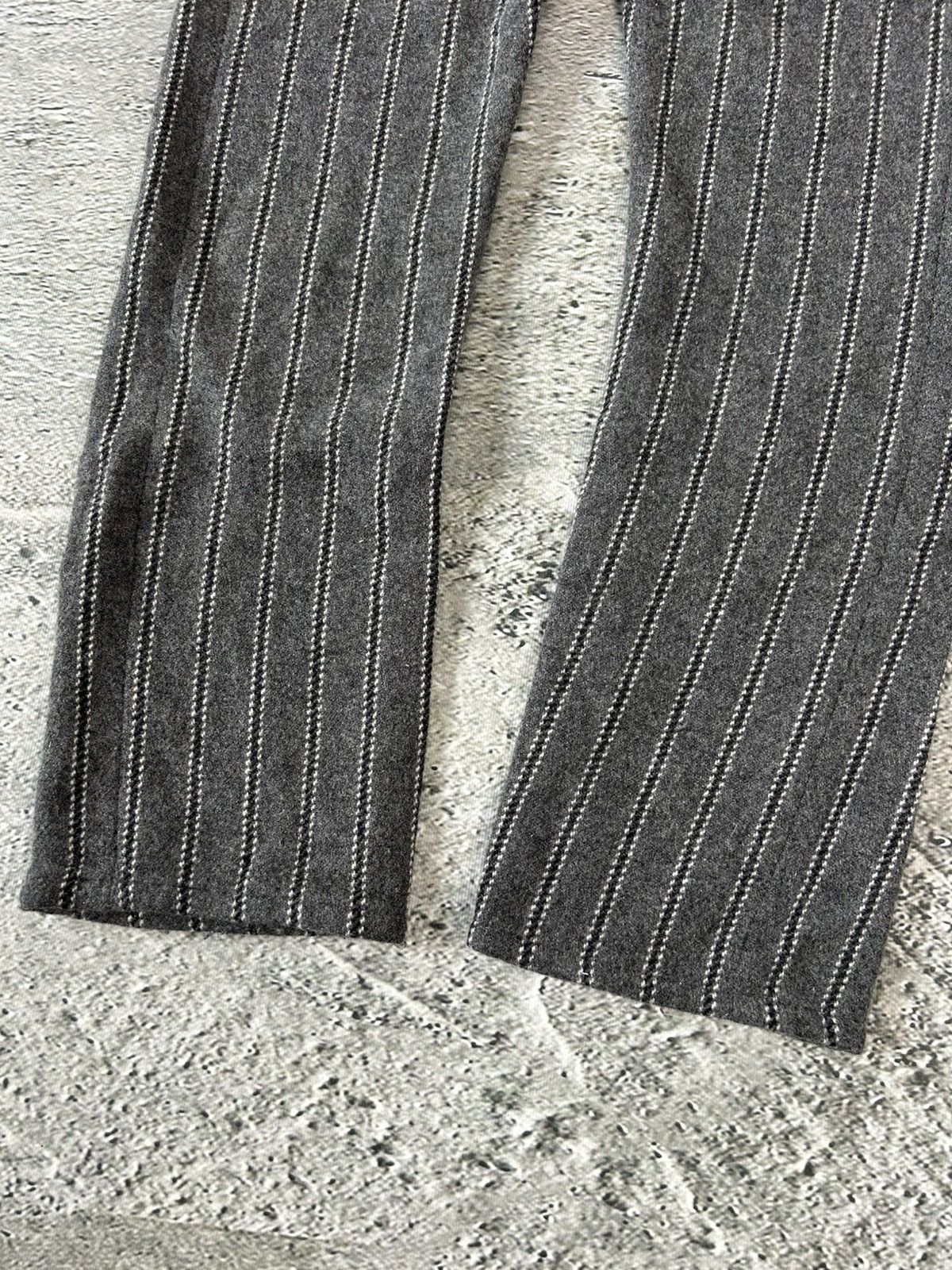Comme des Garcons × Junya Watanabe × Vintage Junya Watanabe Comme Des Garcons wool striped pants AD2005 Size 30" / US 8 / IT 44 - 5 Thumbnail