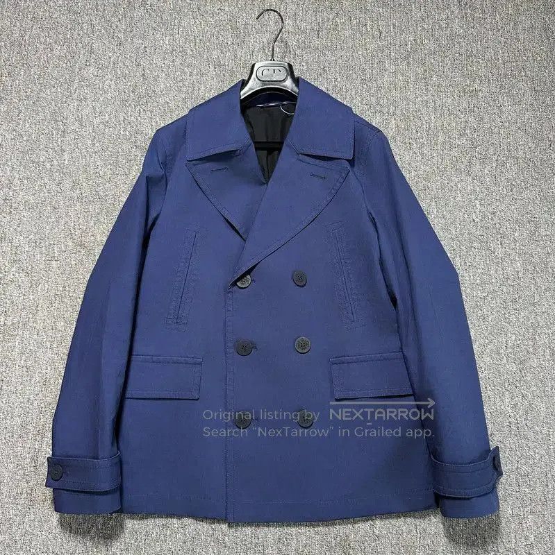 Dior Dior Men's Blue Cotton Long Sleeve Coat . Size US M / EU 48-50 / 2 - 1 Thumbnail