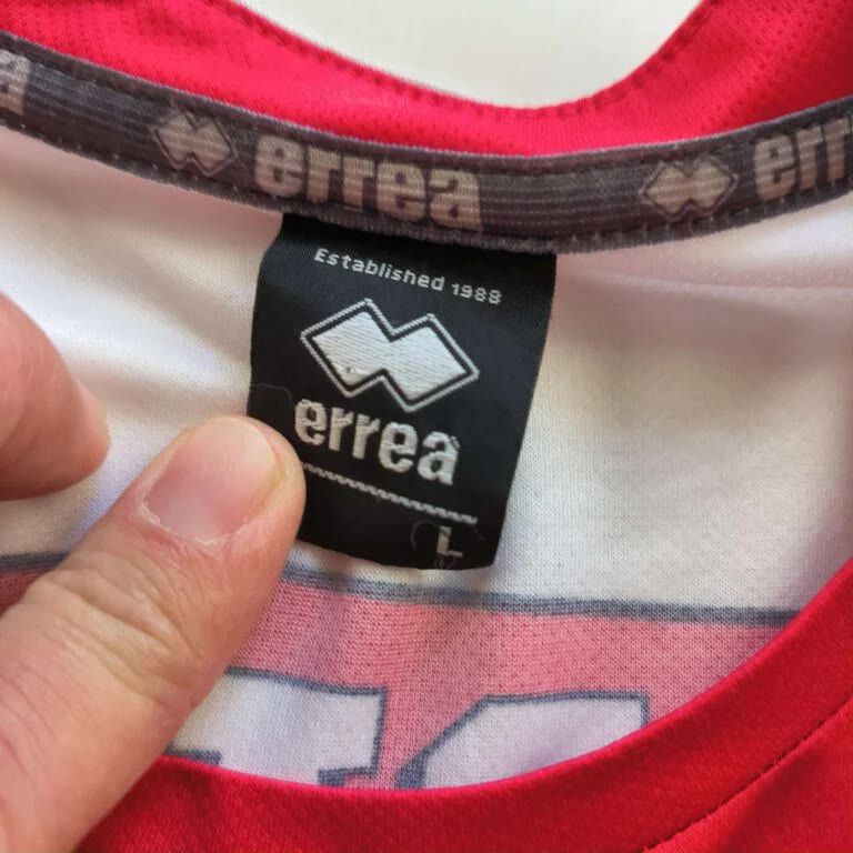Errea FC Sion 2014-15 Errea home #9 football jersey size L Size US L / EU 52-54 / 3 - 6 Thumbnail