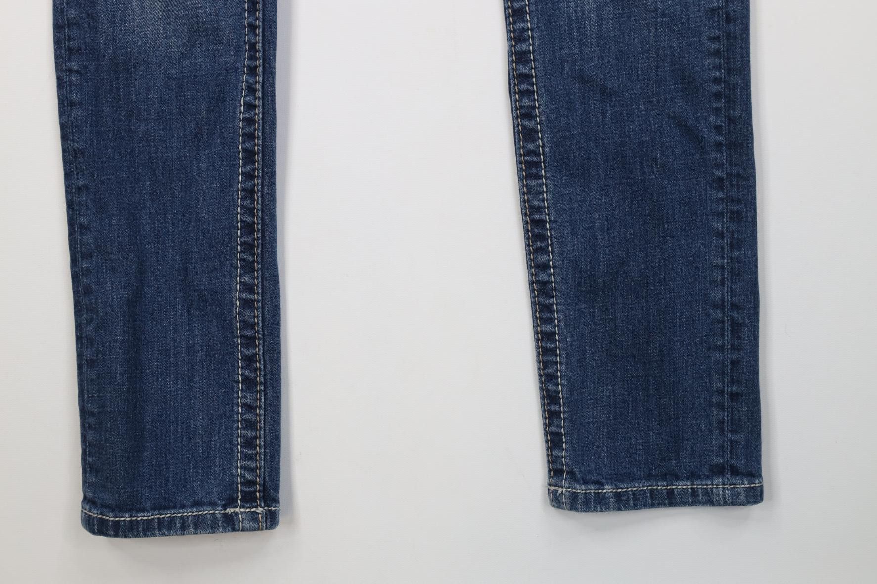 Miss Me Miss Me Thick Stitch Stretch Skinny Leg Denim Jeans Blue Size 26" / US 2 / IT 38 - 4 Thumbnail