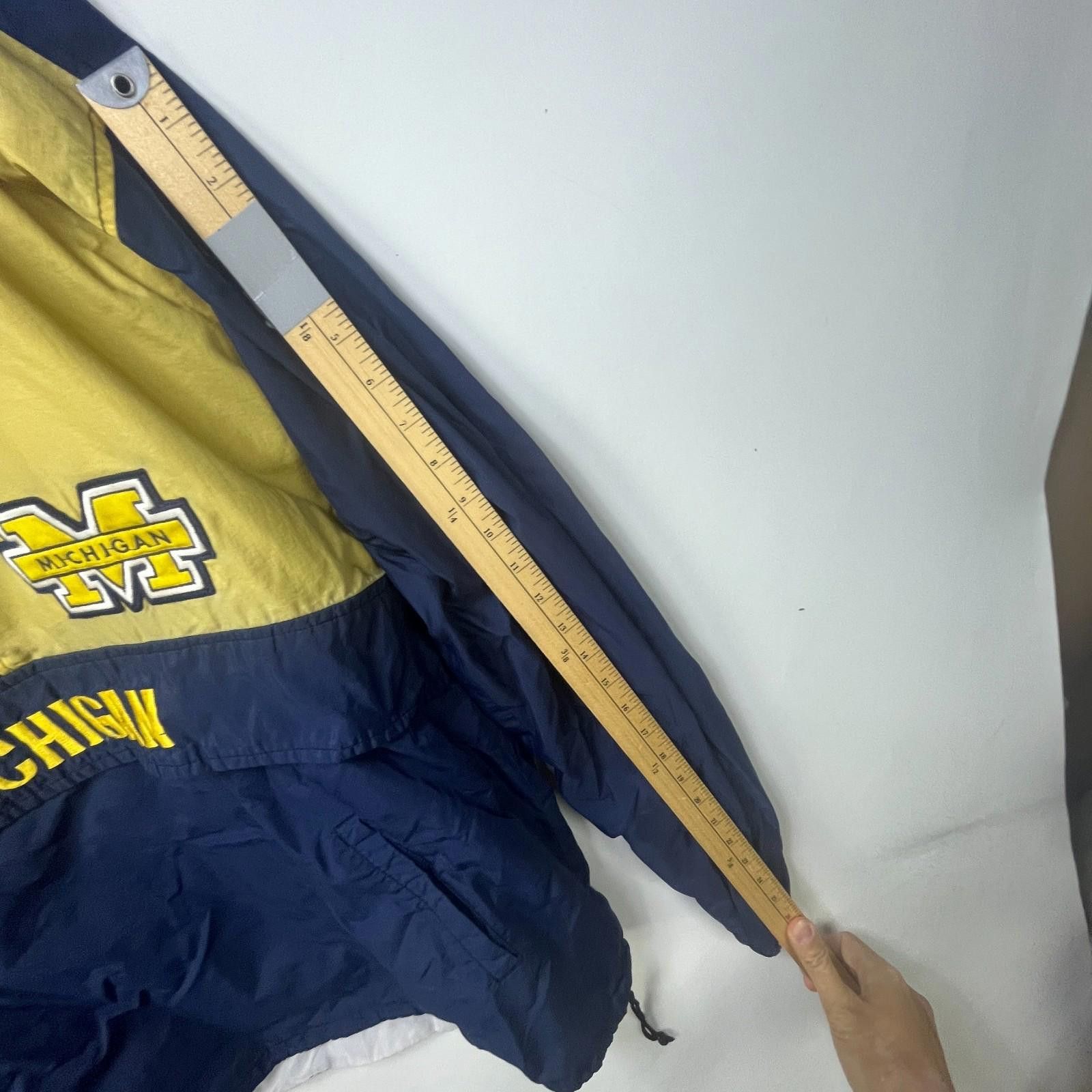 Other Vintage 90s Michigan Wolverines Windbreaker Jacket L XL Size ONE SIZE - 11 Thumbnail
