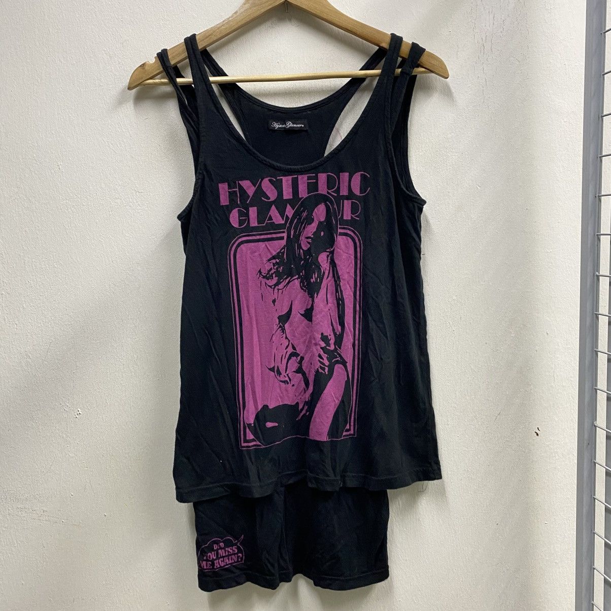 Vintage Hysteric Glamour Double Singlet In 1 For Ladies
