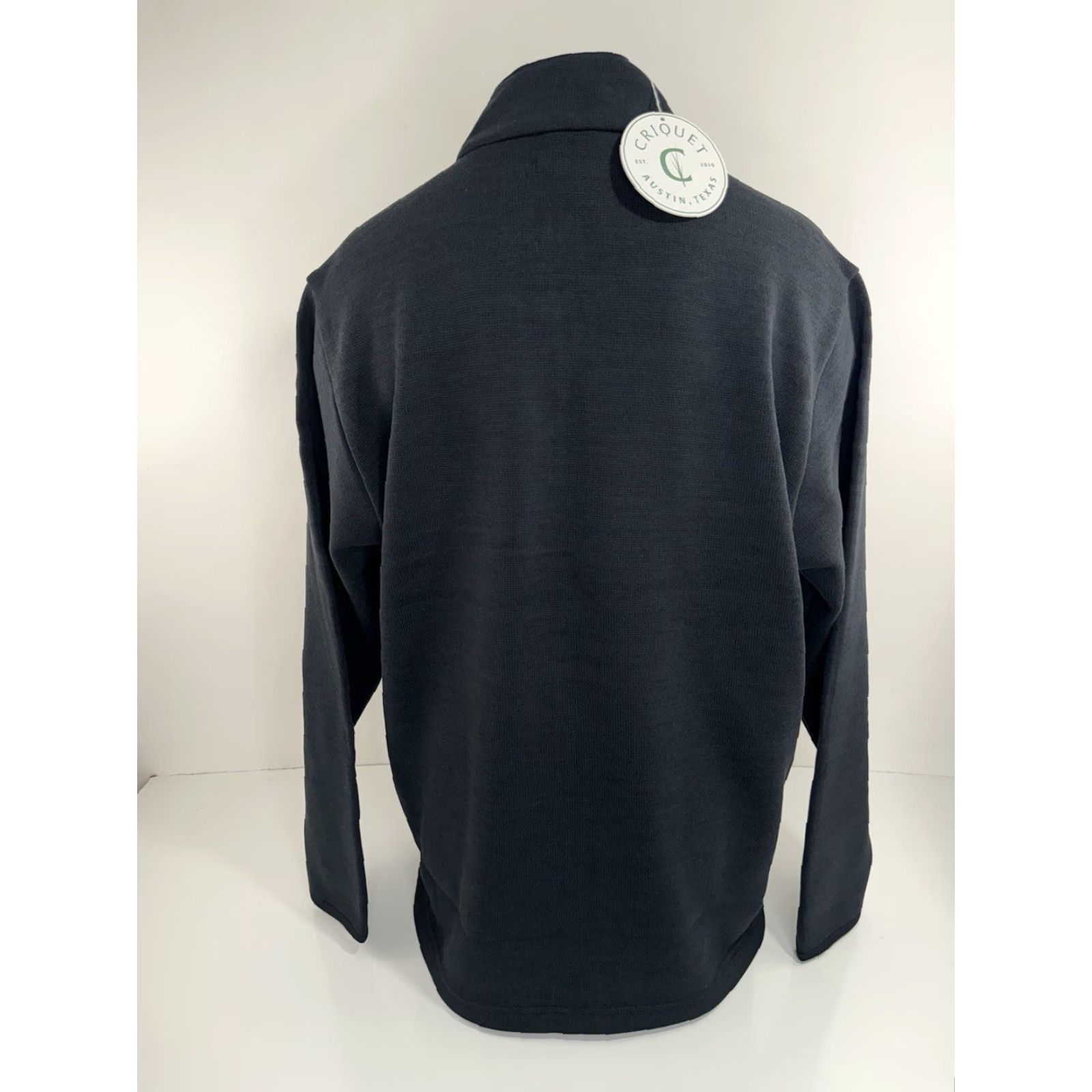 Logo 7 CRIQUET Jacket - 2XL Performance Embroidered Logo 3 Pocket Zip Dark Bluish Gray Mens Clothes Size US XXL / EU 58 / 5 - 4 Thumbnail