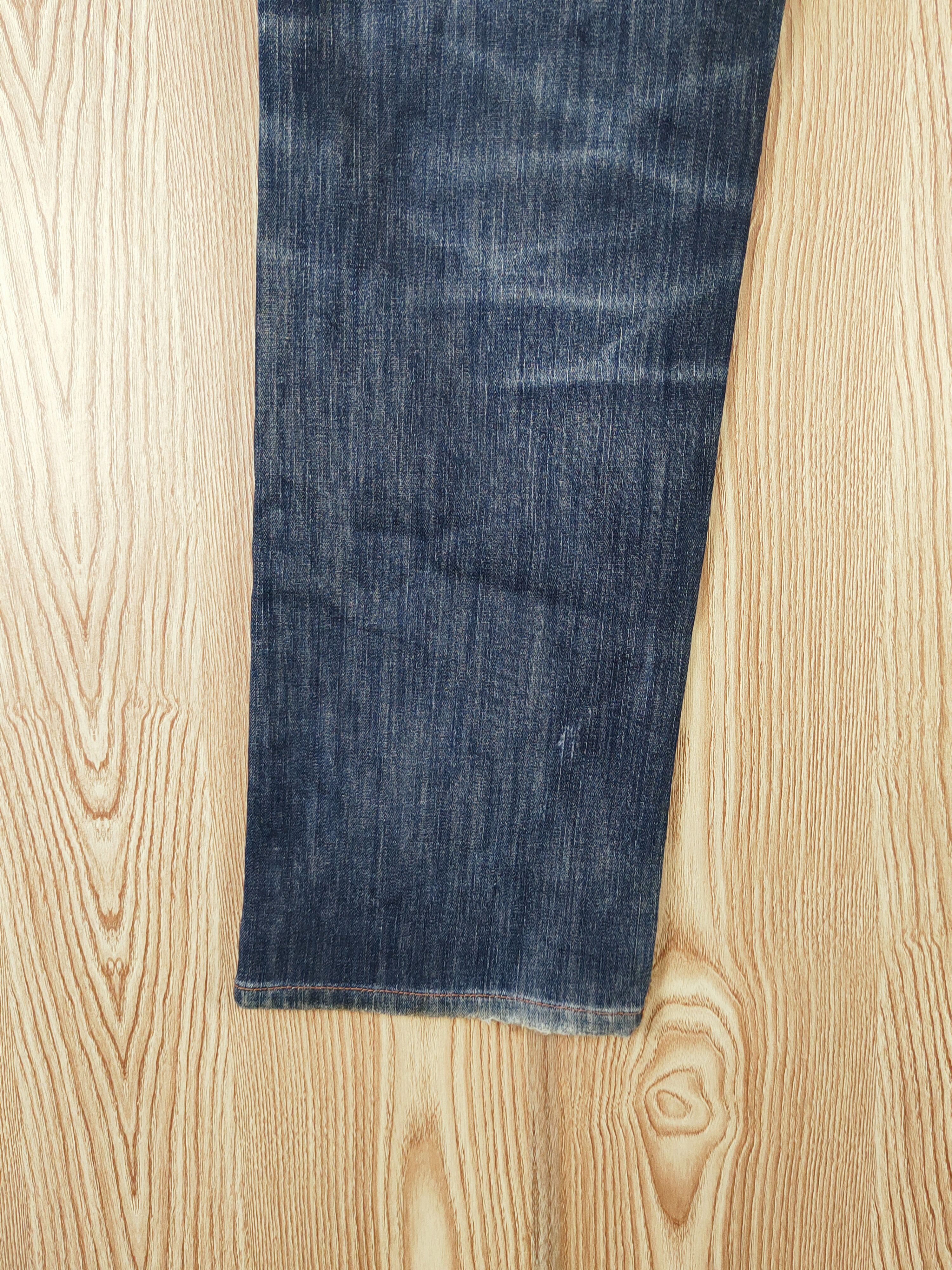 Edwin Edwin Dark Blue Distressed Ripped Jeans #W534 Size US 32 / EU 48 - 9 Thumbnail