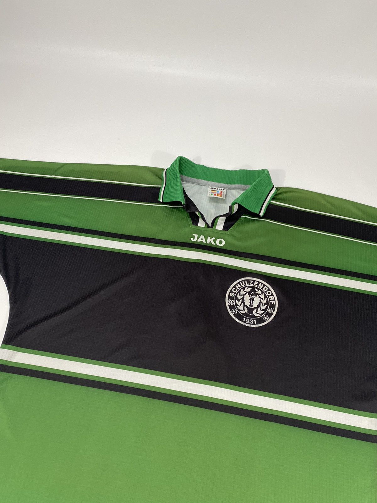 Vintage LASTDROP🔥 90s SG Schulzendorf 1931 e.V. Club Football Jersey Size US XL / EU 56 / 4 - 8 Thumbnail