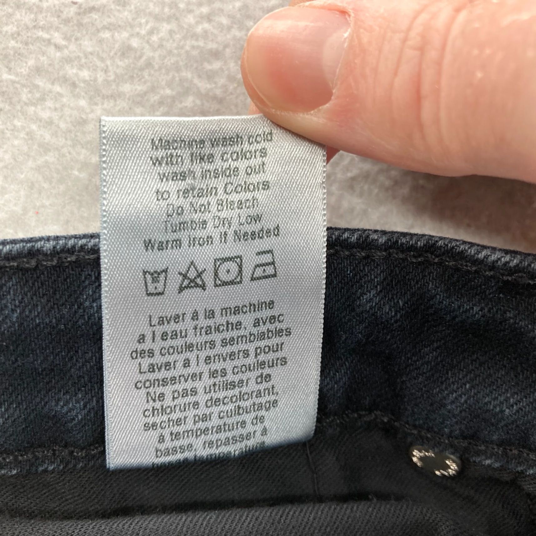 Denime BIG STAR Nova XVI Hydra Jeans Women 12 Dark Blue Denim Paint Splat Cigarette Slim Straight 5-Pocket Denim Jeans Womens Blue 26in Waist Size 34" / US 12 / IT 48 - 6 Thumbnail