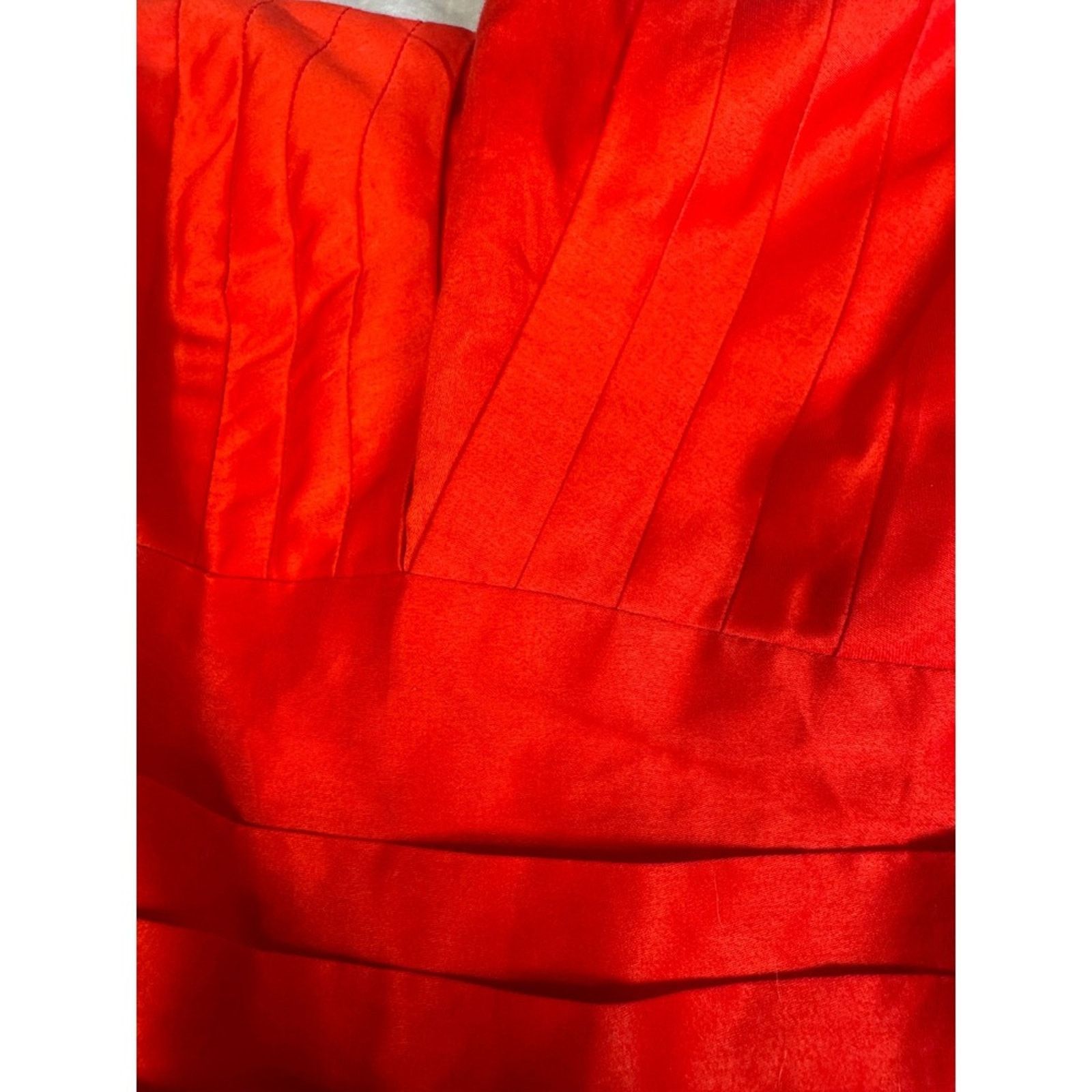 Anthropologie Moulinette Soeurs Anthropologie Red Strapless Cotton Size 6 Size M / US 6-8 / IT 42-44 - 7 Thumbnail