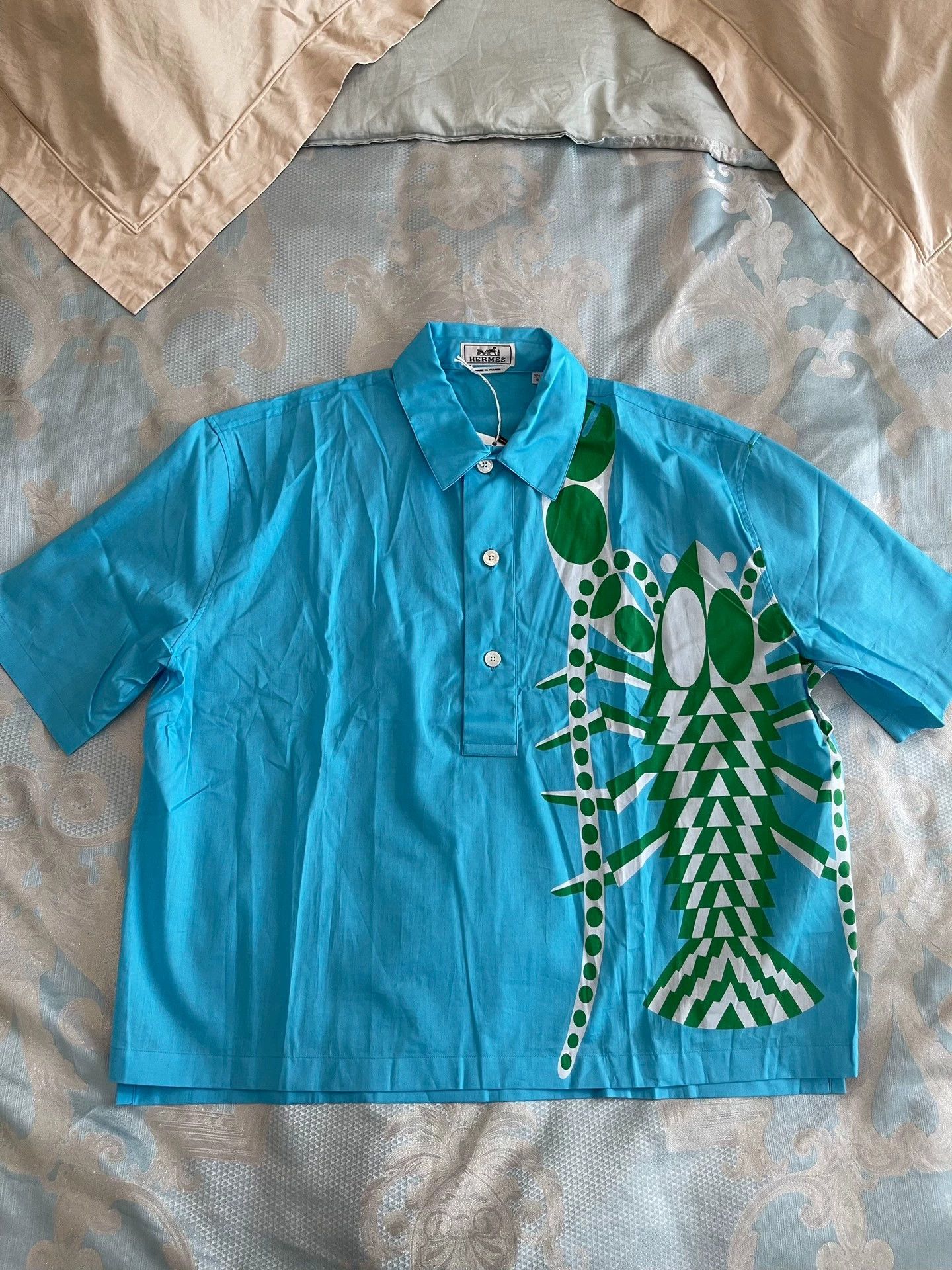Hermes Hermès Short Sleeve Tee 40 New w/ Tags Authentic Size US M / EU 48-50 / 2 - 1 Thumbnail