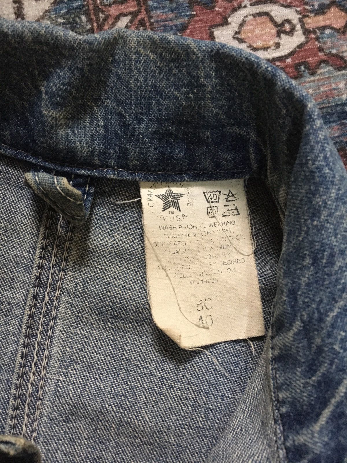 Carhartt × Vintage Vintage Carhartt Chore Denim 90s Size US M / EU 48-50 / 2 - 12 Thumbnail