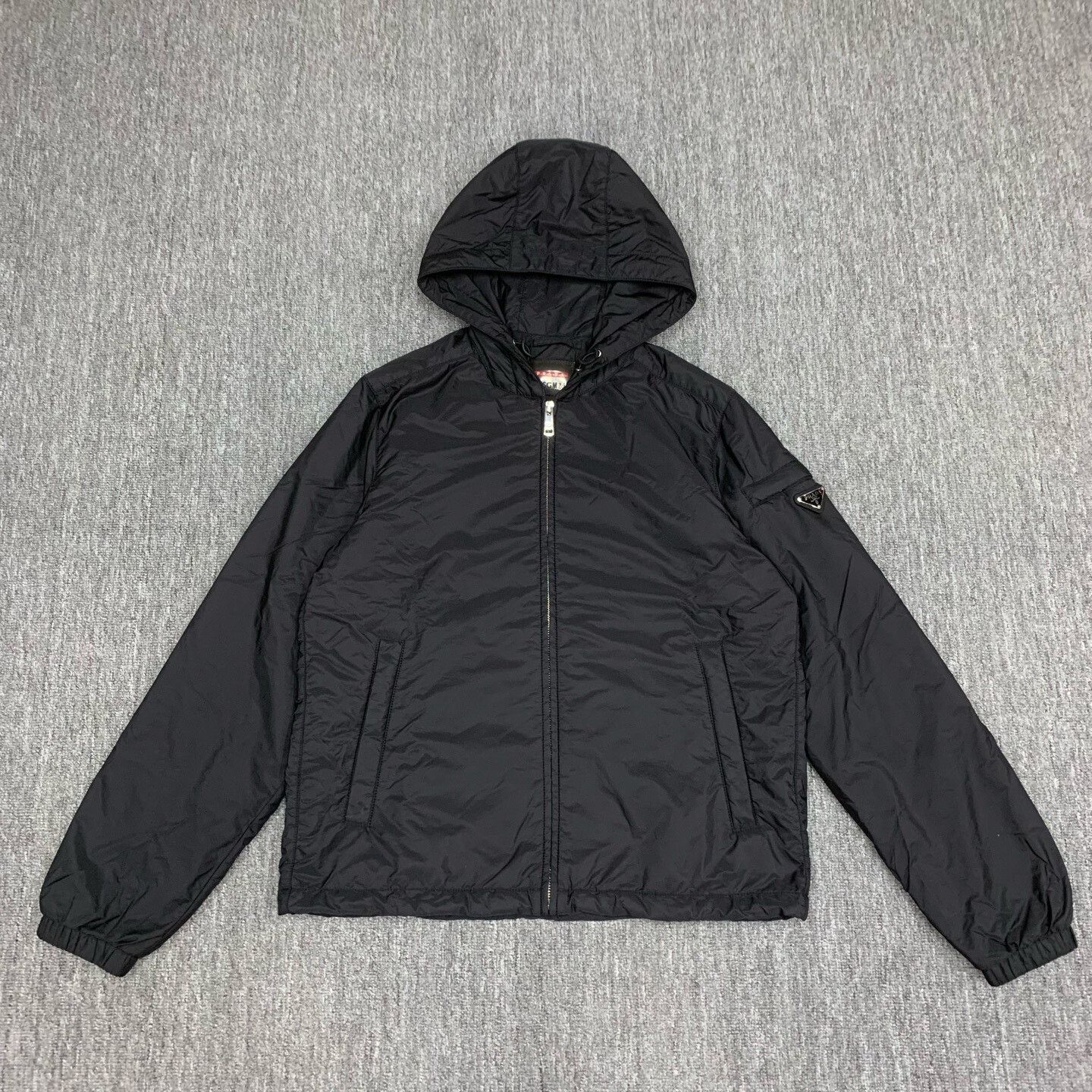Prada Prada Black Nylon Jacket Size S Size US S / EU 44-46 / 1 - 1 Thumbnail