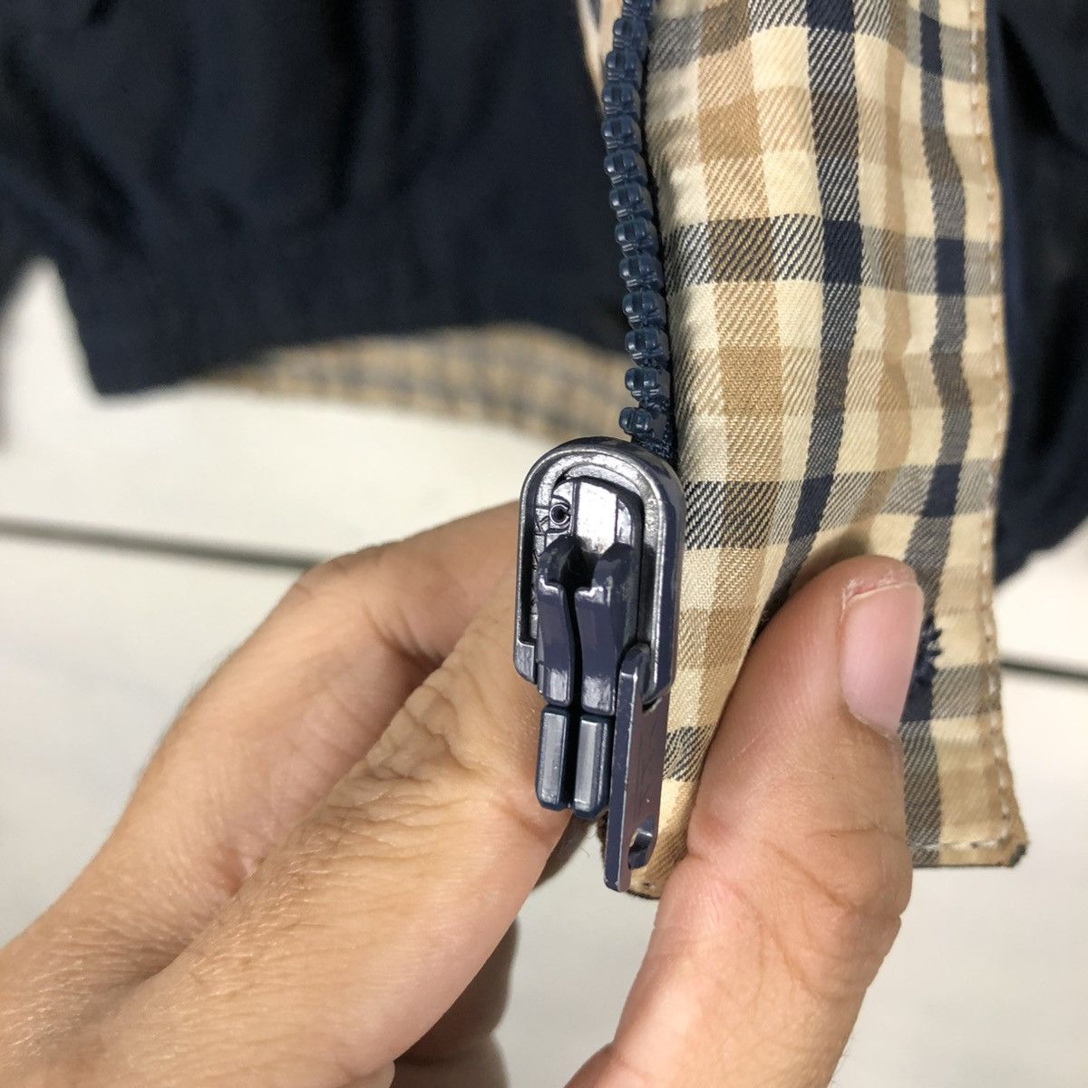 Japanese Brand 🔥VINTAGE BOMBER JACKET REVERSIBLE AQUASCUTUM OF LONDON Size US L / EU 52-54 / 3 - 20 Thumbnail