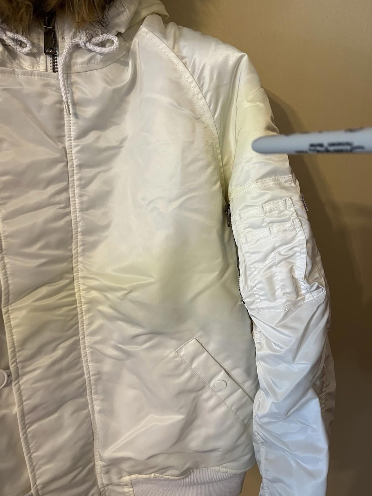 Supreme FW14 SUPREME FLIGHT SATIN N-2B Parka Jacket White L Size US L / EU 52-54 / 3 - 4 Thumbnail