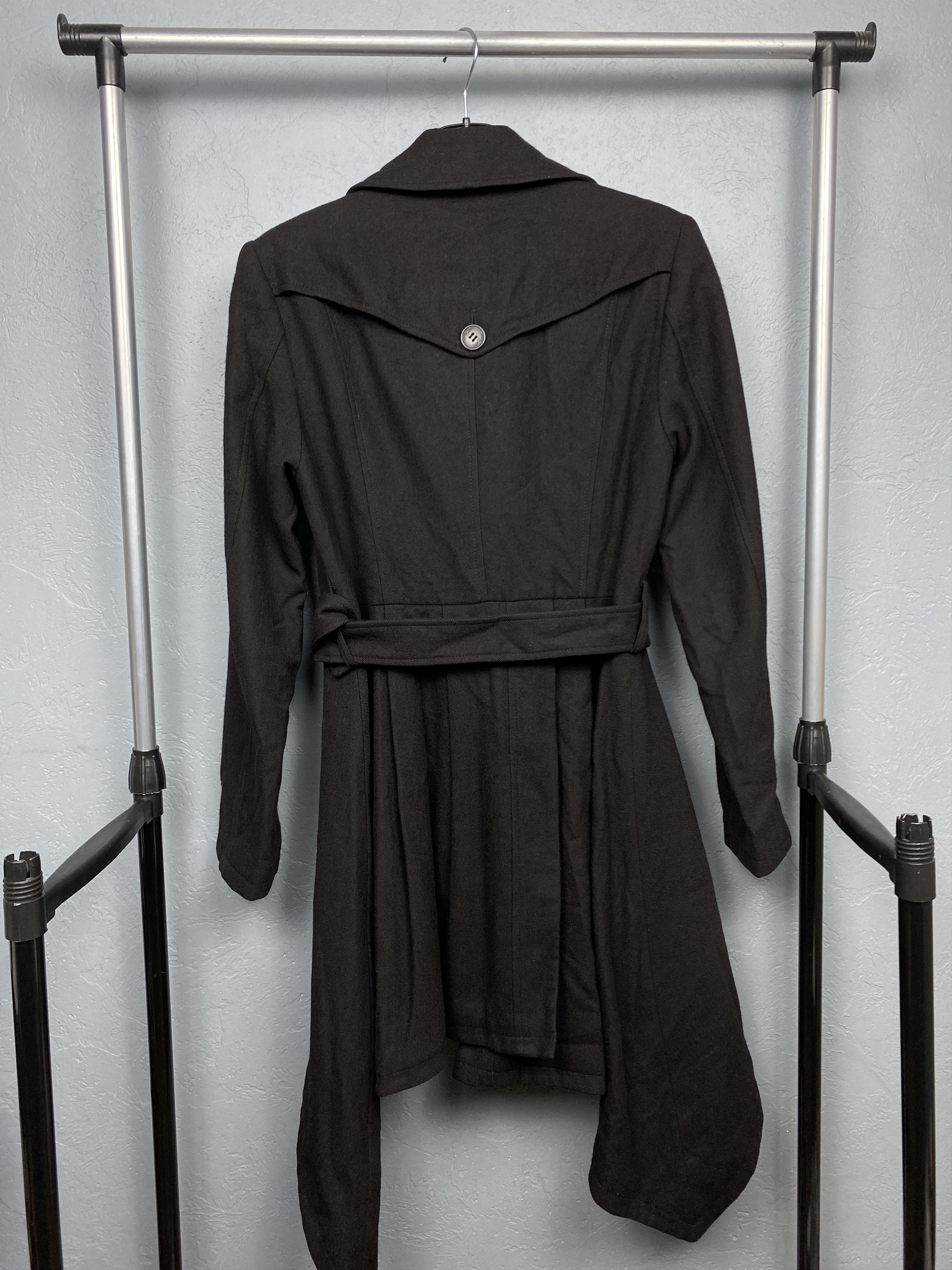 Allsaints Allsaints Womens Wool Coat Jacket Size XL / US 12-14 / IT 48-50 - 6 Thumbnail