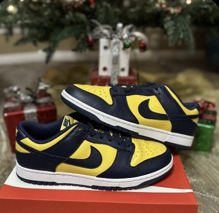 Nike NIKE DUNK LOW “MICHIGAN” 2021 Size US 11 / EU 44 - 6 Thumbnail