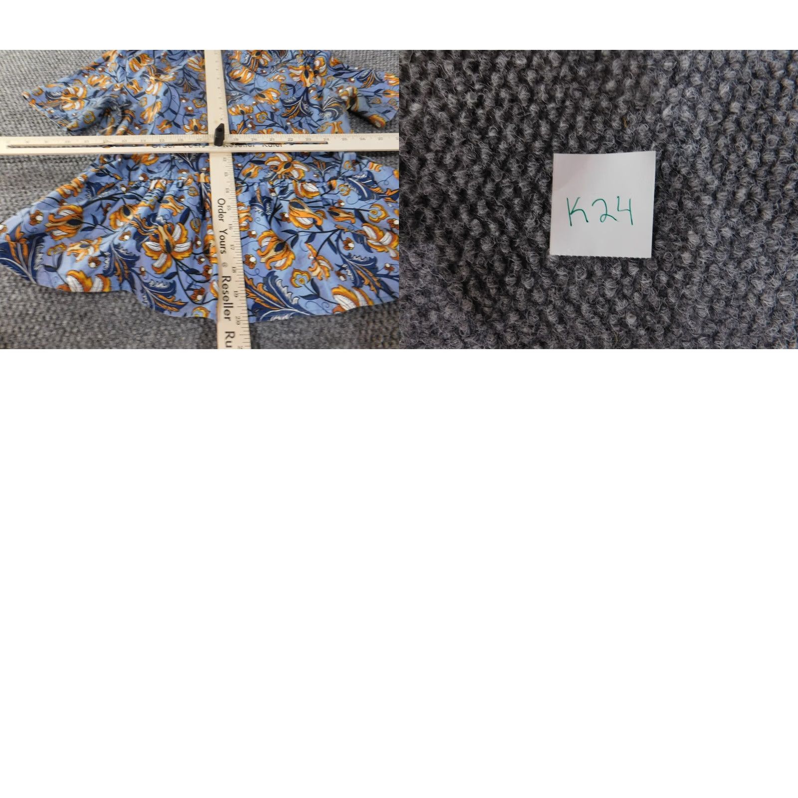 Zara Zara Woman Blue Floral Knit Top Short Sleeve Crew Neck Pullover Cotton Regular Size S Small Shirt Blouse Modern Casual Size S / US 4 / IT 40 - 9 Thumbnail