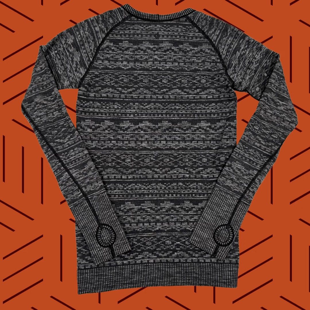 Lululemon Lululemon Rest Less Pullover Womens Size 2/4 Heathered Black Gray Yoga Running Natl? Size XS / US 0-2 / IT 36-38 - 1 Thumbnail