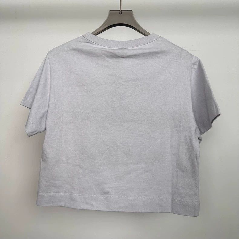 Louis Vuitton louis vuitton cropped logo t-shirt in gray Size US S / EU 44-46 / 1 - 1 Thumbnail