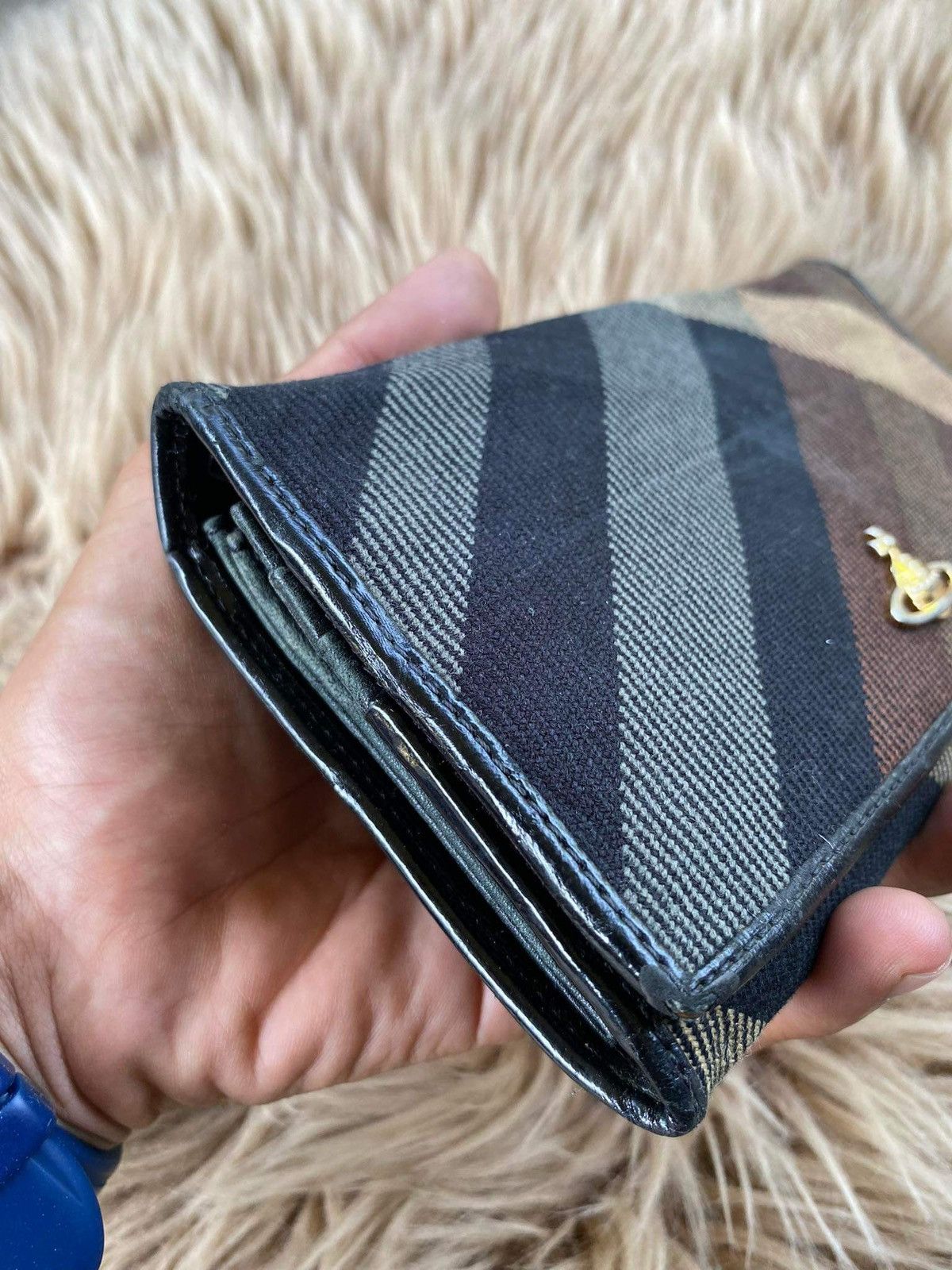 Designer × Vivienne Westwood 🔥NEED GONE🔥Vivienne Westwood Japan Water Orb Trifold Wallet, Size ONE SIZE - 4 Thumbnail