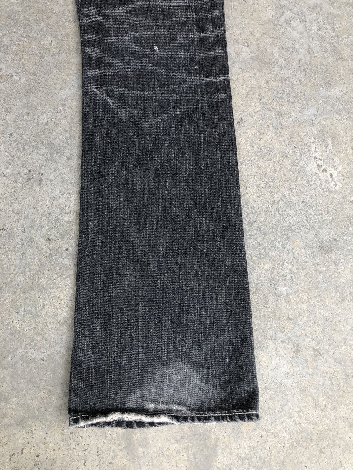 Japanese Brand Japanese Quarter Gemini Flared Jeans Distressed Jeans Size US 30 / EU 46 - 12 Thumbnail