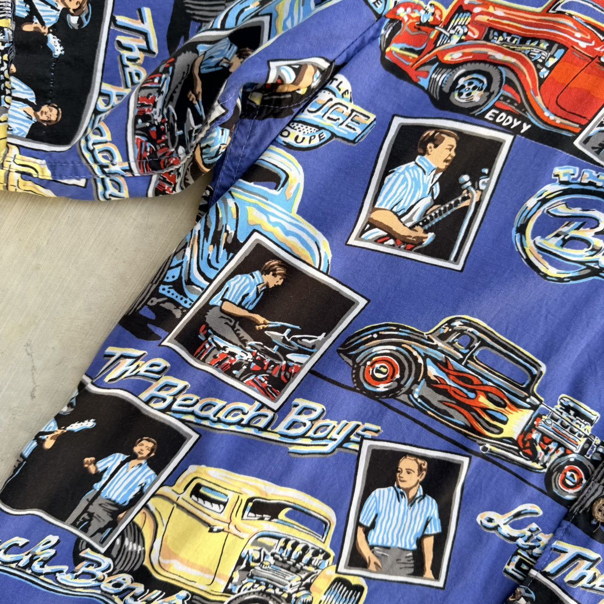 Reyn Spooner Reyn Spooner Beach Boys Hawaiian Shirt Men Large Vintage Size US L / EU 52-54 / 3 - 4 Thumbnail