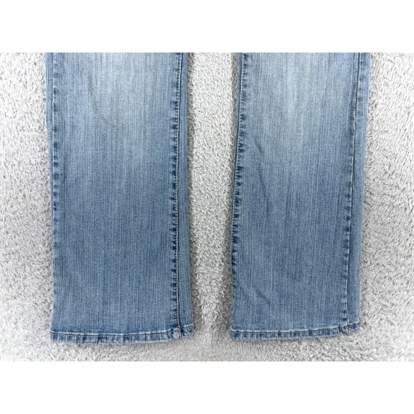 Decree Decree Jeans Womens 5 Blue Denim Bootcut Cotton Blend Embroidered Zip Fly Size 27" / US 4 / IT 40 - 5 Thumbnail