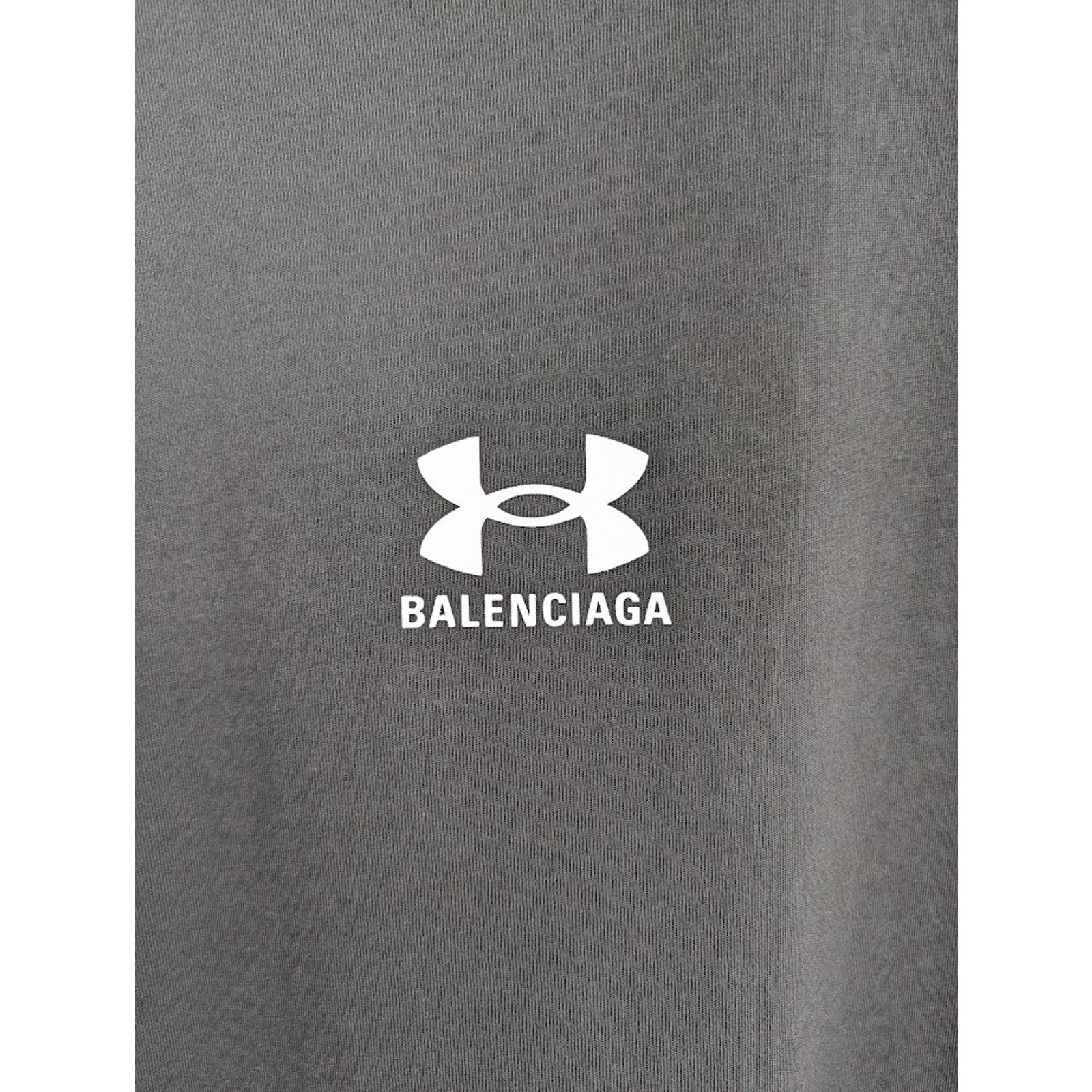 Balenciaga o1rshd1 Q:2/Under Armour Print Vint Medium Fit T-Shirt Black Size US M / EU 48-50 / 2 - 4 Thumbnail