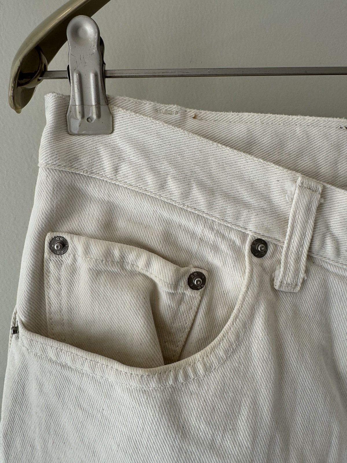RRL Ralph Lauren Double RL White Denim Size US 32 / EU 48 - 4 Thumbnail