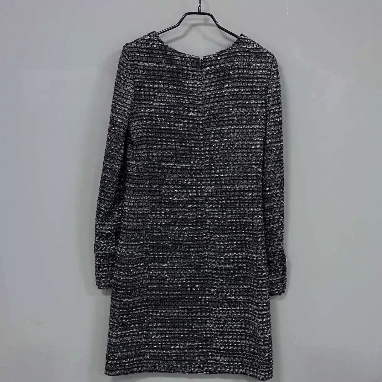 Chanel Chanel Silver Black Woven Dress Women's 36 Size XS / US 0-2 / IT 36-38 - 3 Thumbnail