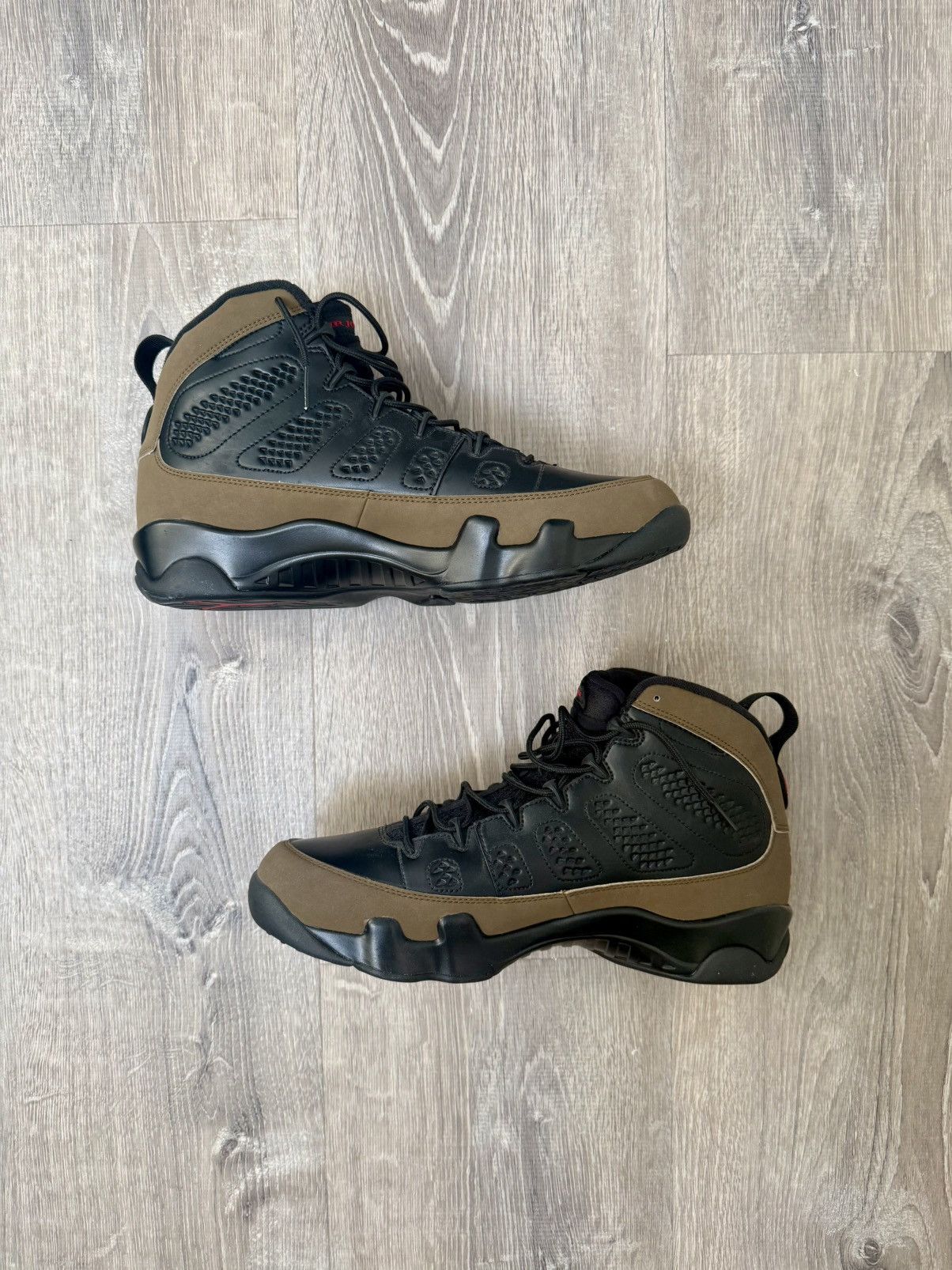 Jordan Brand Air Jordan 9 Olive Size US 10.5 / EU 43-44 - 3 Thumbnail