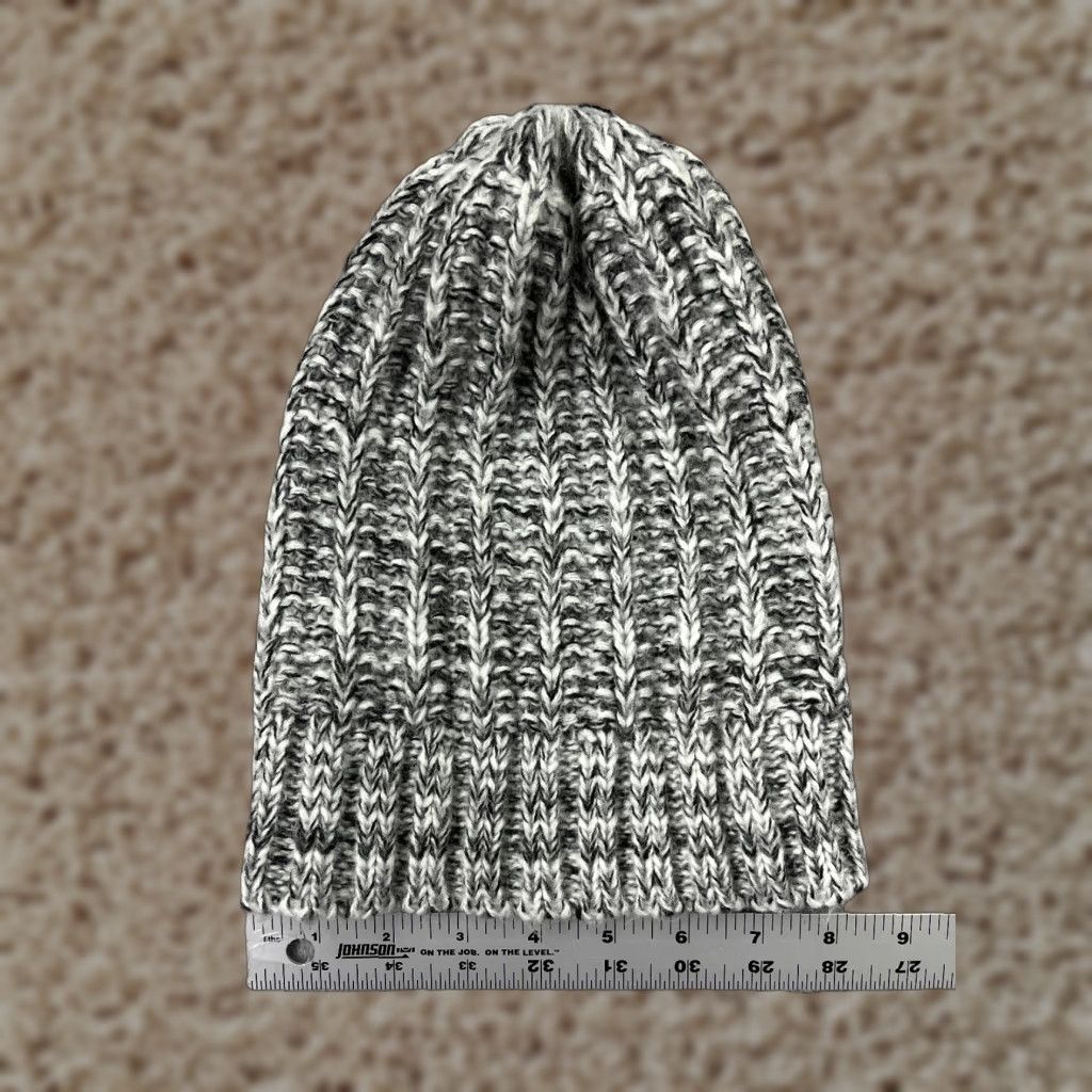 Cotton On Cotton On Beanie Knit Hat Adults One Size Gray 100% Acrylic Winter Ski Beanie Mens Size ONE SIZE - 1 Thumbnail