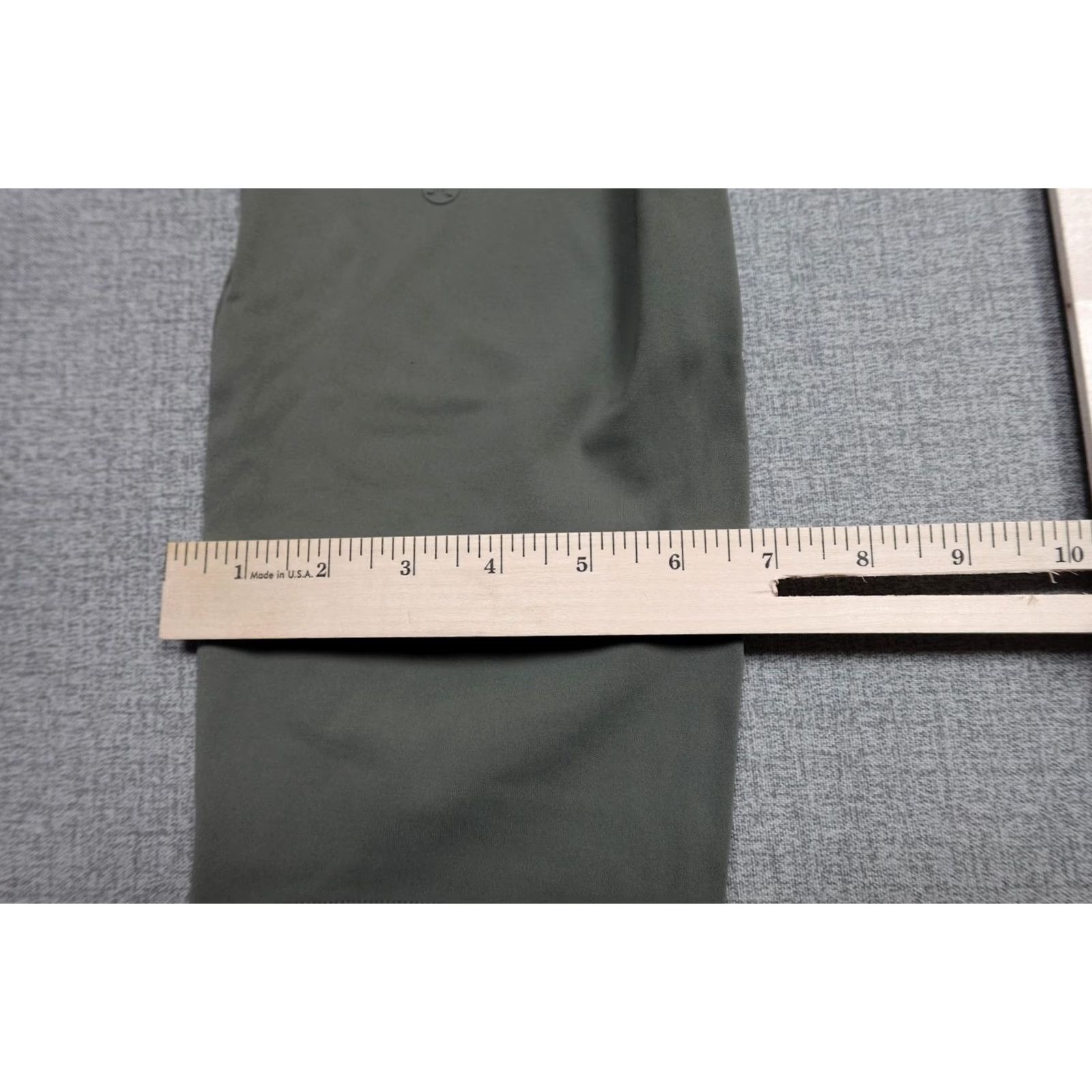 Lululemon Lululemon On The Fly Pants Womens 4 Green Straight Leg Woven Ankle Elastic Pockets 7/8 Size 27" / US 4 / IT 40 - 5 Thumbnail