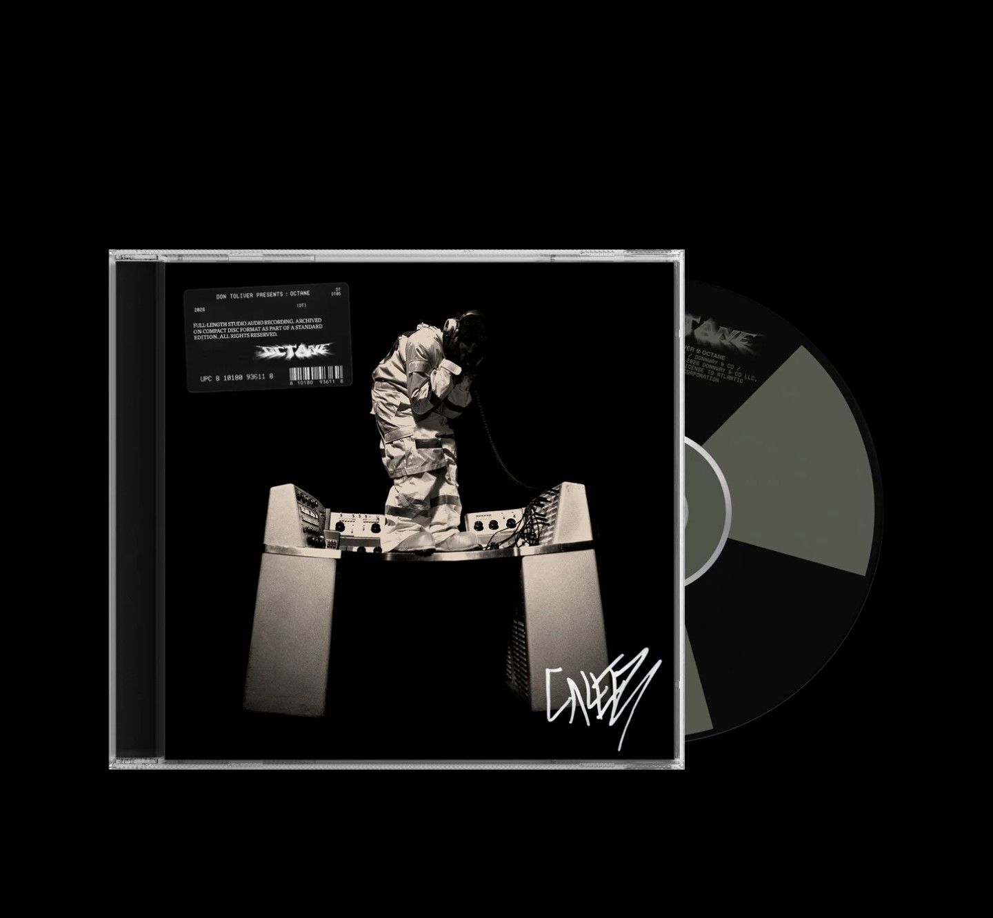Travis Scott Don Toliver SIGNED Octane CD Autographed On Cover Size ONE SIZE - 1 Thumbnail
