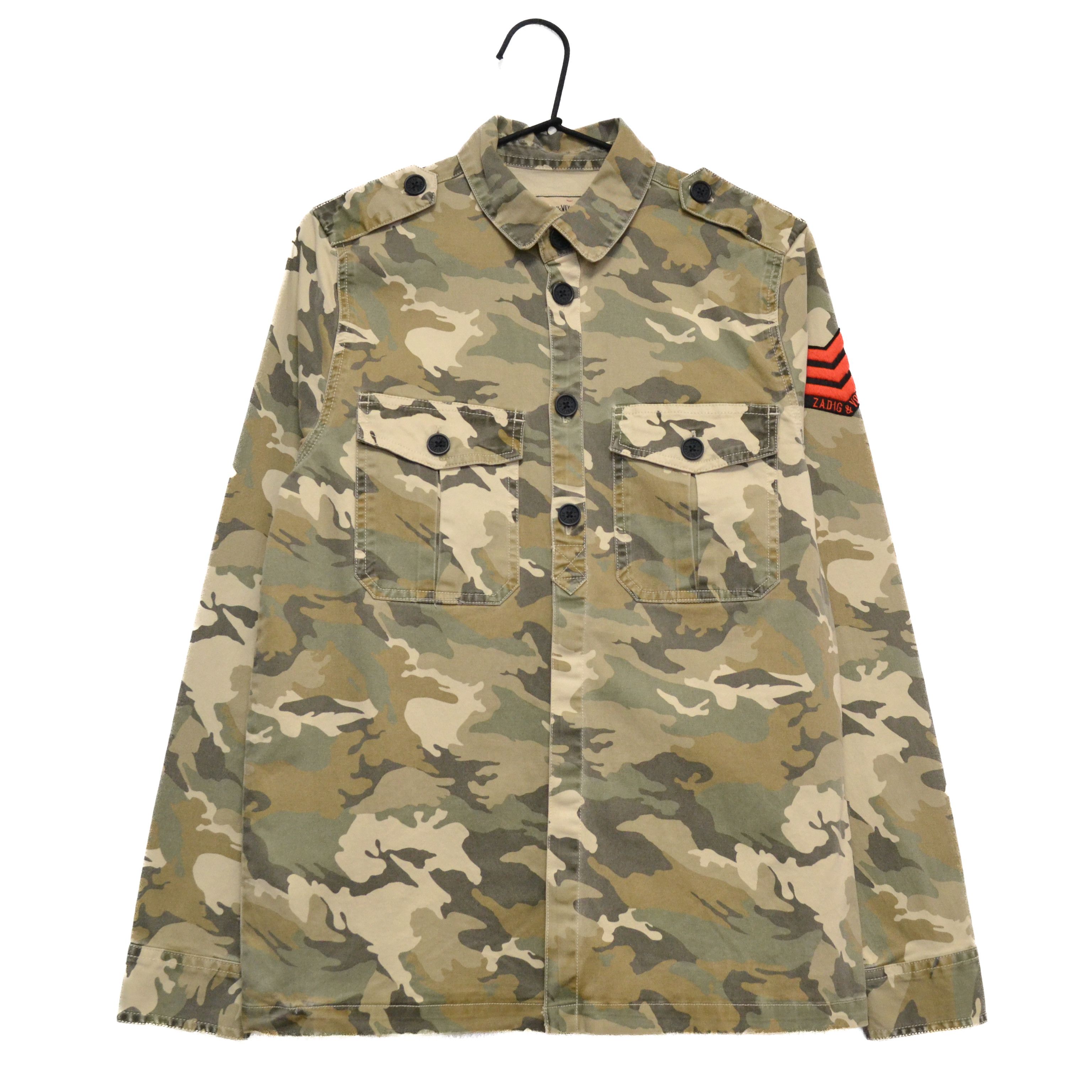 Zadig & Voltaire Zadig & Voltaire Kayak Camouflage Women’s Jacket Size M / US 6-8 / IT 42-44 - 1 Thumbnail