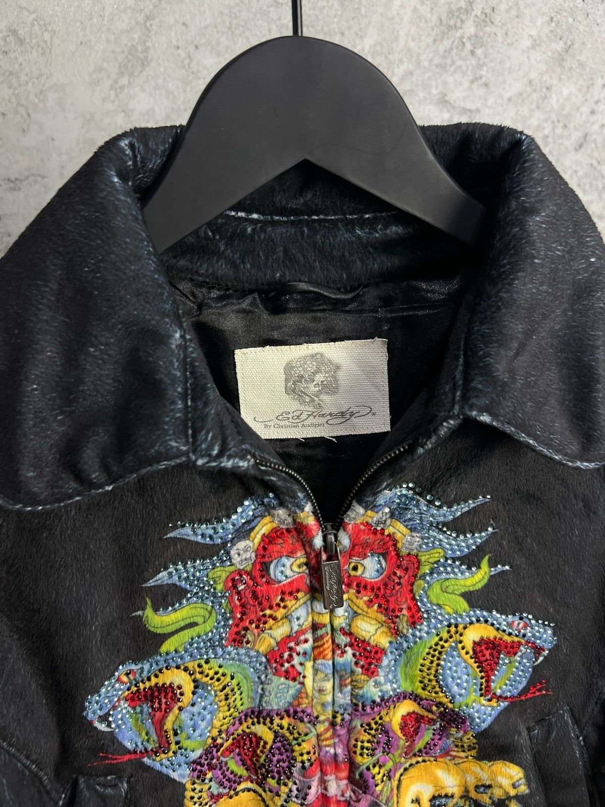 Ed Hardy Vintage Ed Hardy bridled velvet jacket Size M / US 6-8 / IT 42-44 - 2 Thumbnail