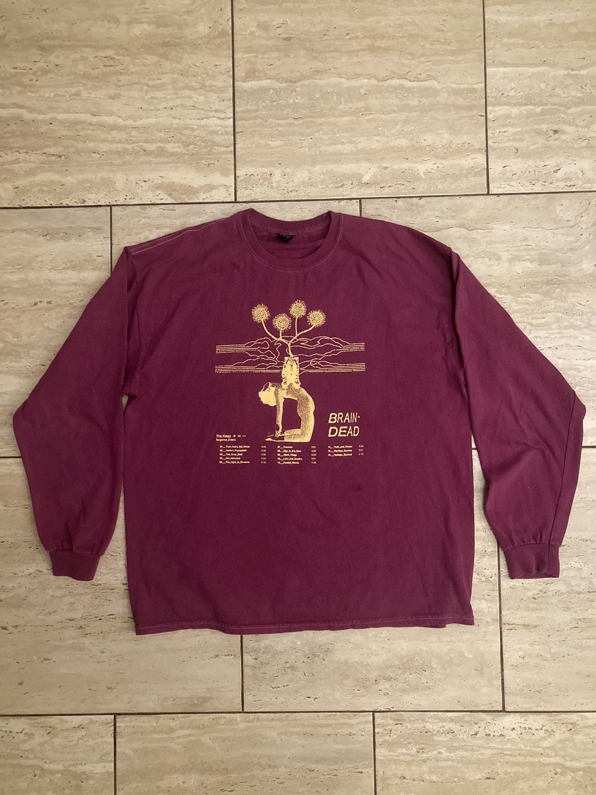 Brain Dead Mind Keep Longsleeve T-Shirt