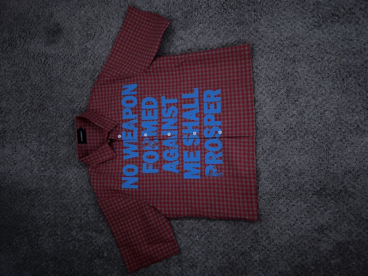 HYPEDEPT No weapon formed button up shirt Size US L / EU 52-54 / 3 - 1 Thumbnail