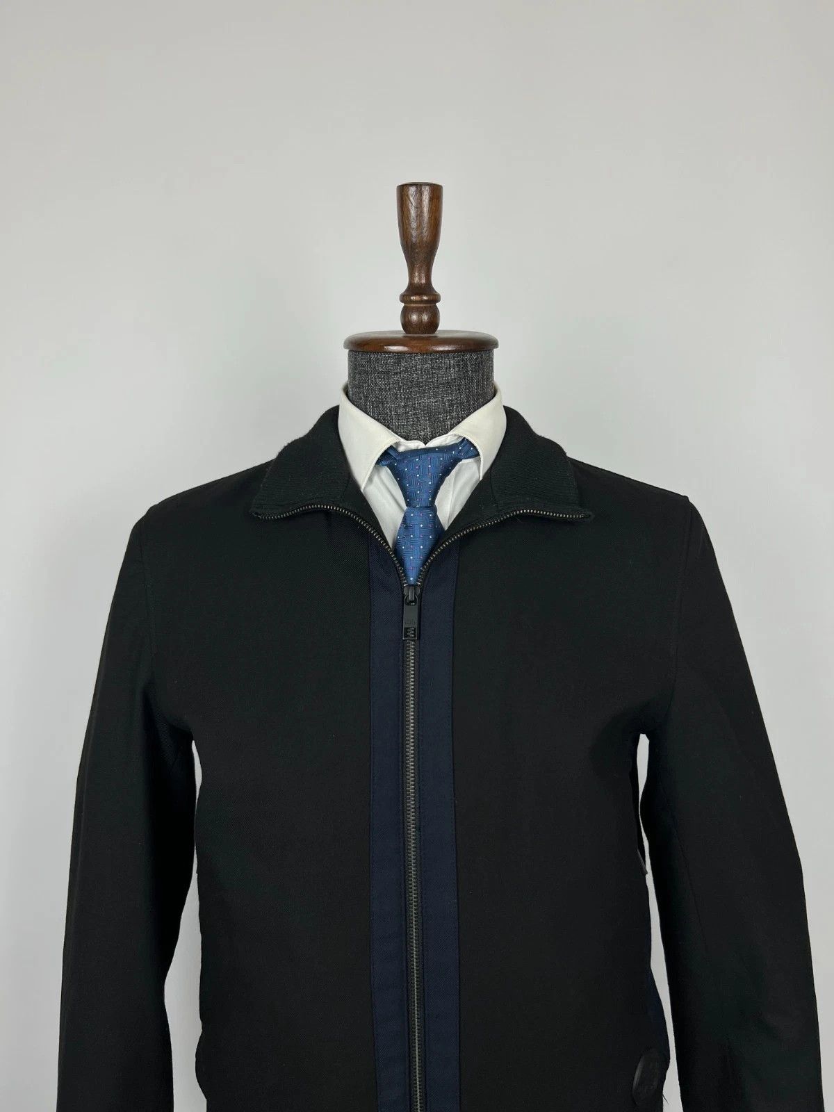 Ted Baker Ted Baker London Full Zip Black Casual Bomber Jacket Size 3 Size US M / EU 48-50 / 2 - 4 Thumbnail