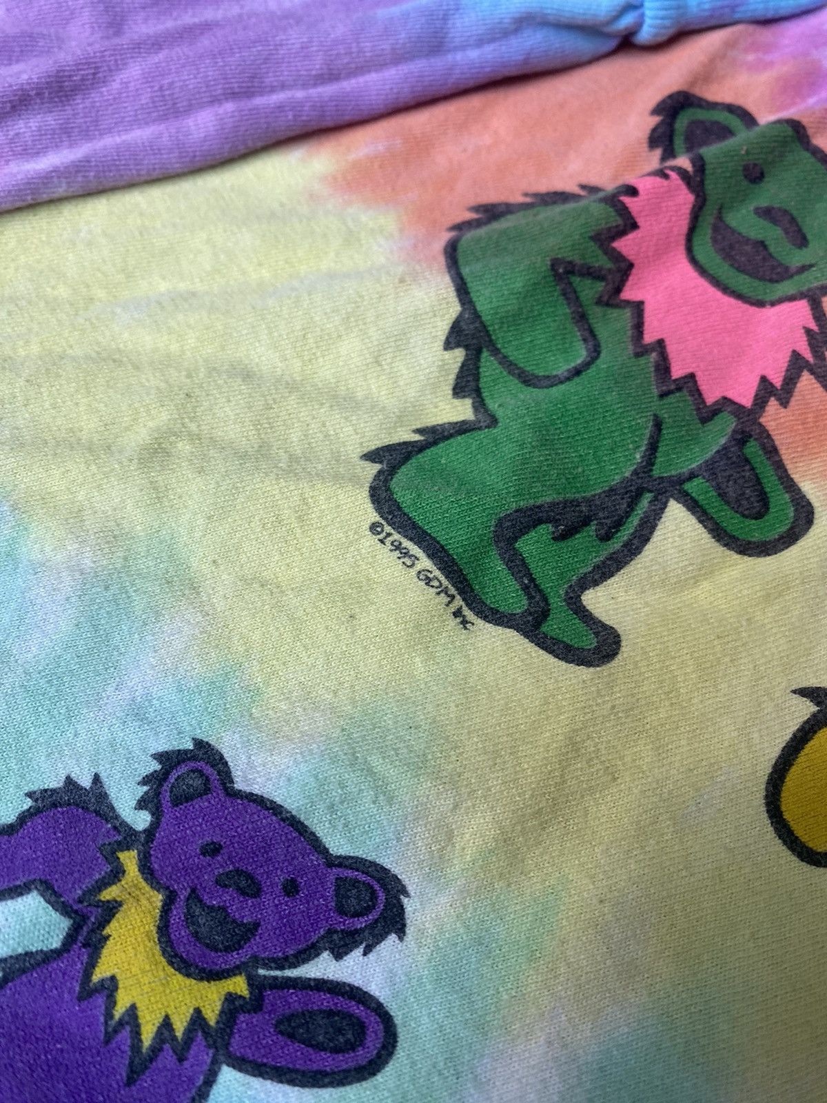 Grateful Dead × Liquid Blue × Vintage 1995 Liquid Blue Grateful Dead Tie Dye Long SleeveT-Shirt Size US M / EU 48-50 / 2 - 3 Thumbnail