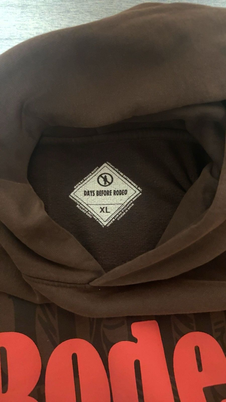 Sp5der Travis Scott X Sp5der Days Before Rodeo Hoodie Size US XL / EU 56 / 4 - 3 Thumbnail